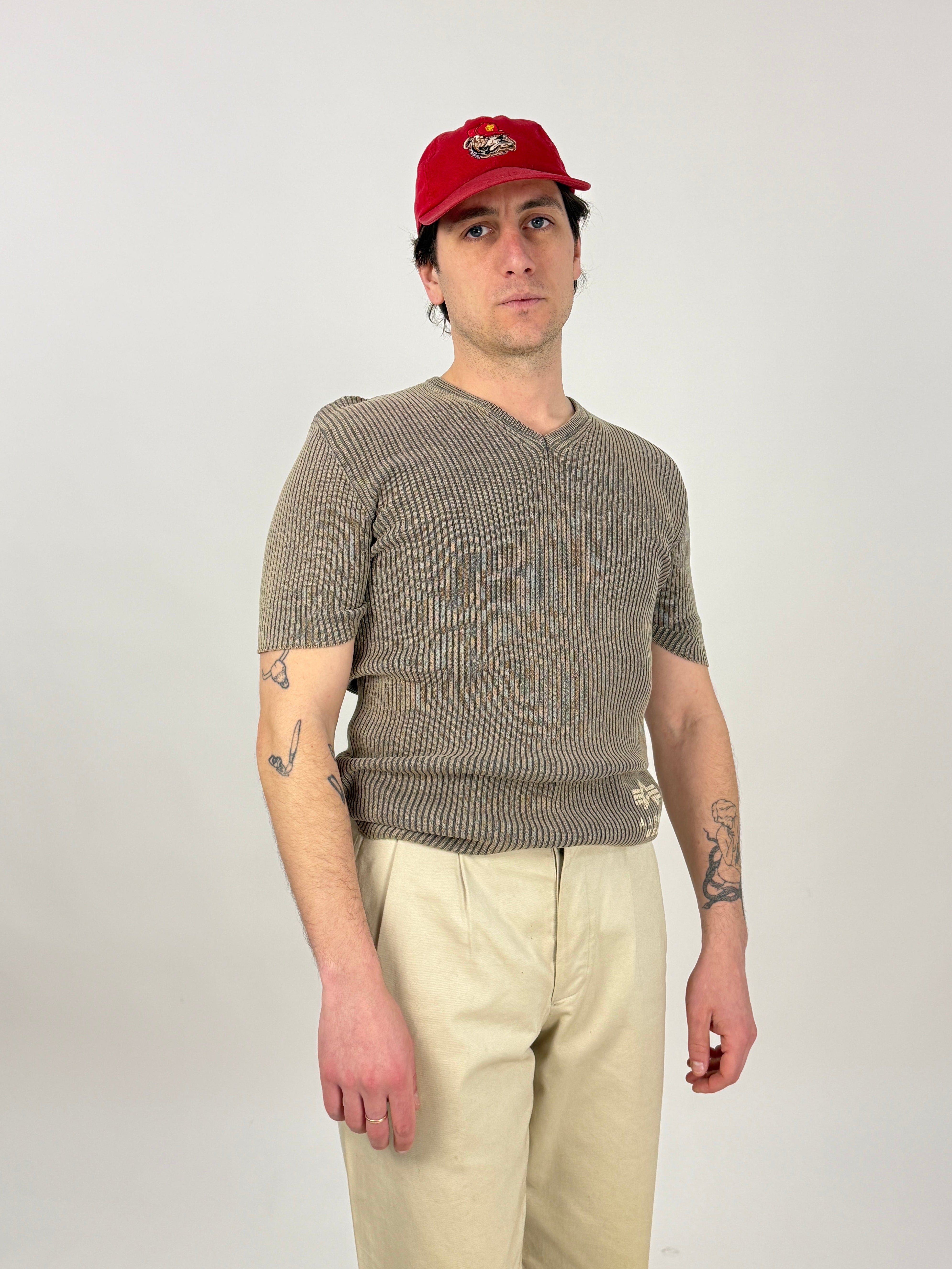 t-shirt-alpda-industries-color-fango-in-cotone-a-costine-da-uomo