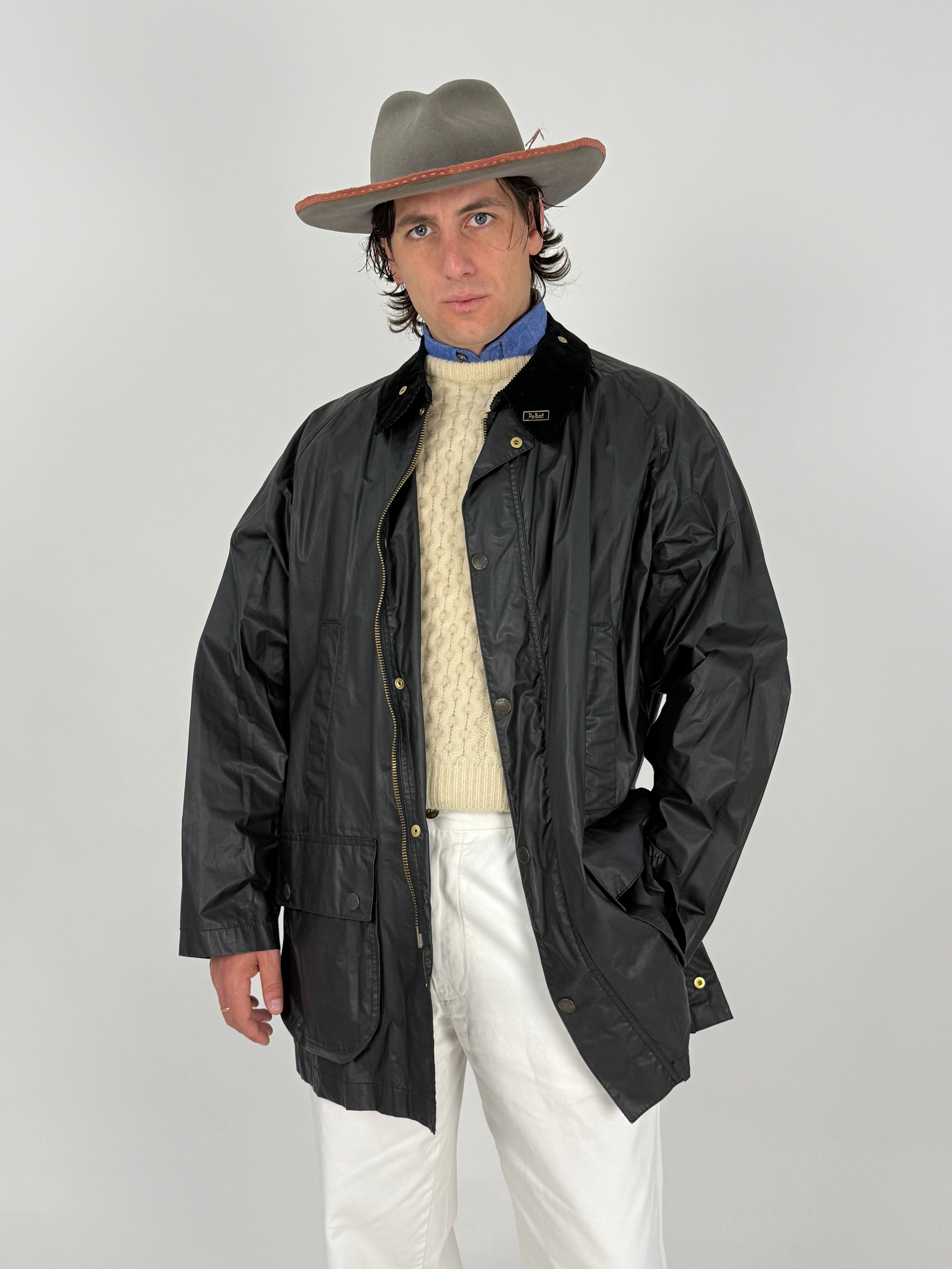 Giacca Cerata Vintage Polbot - Taglia XL