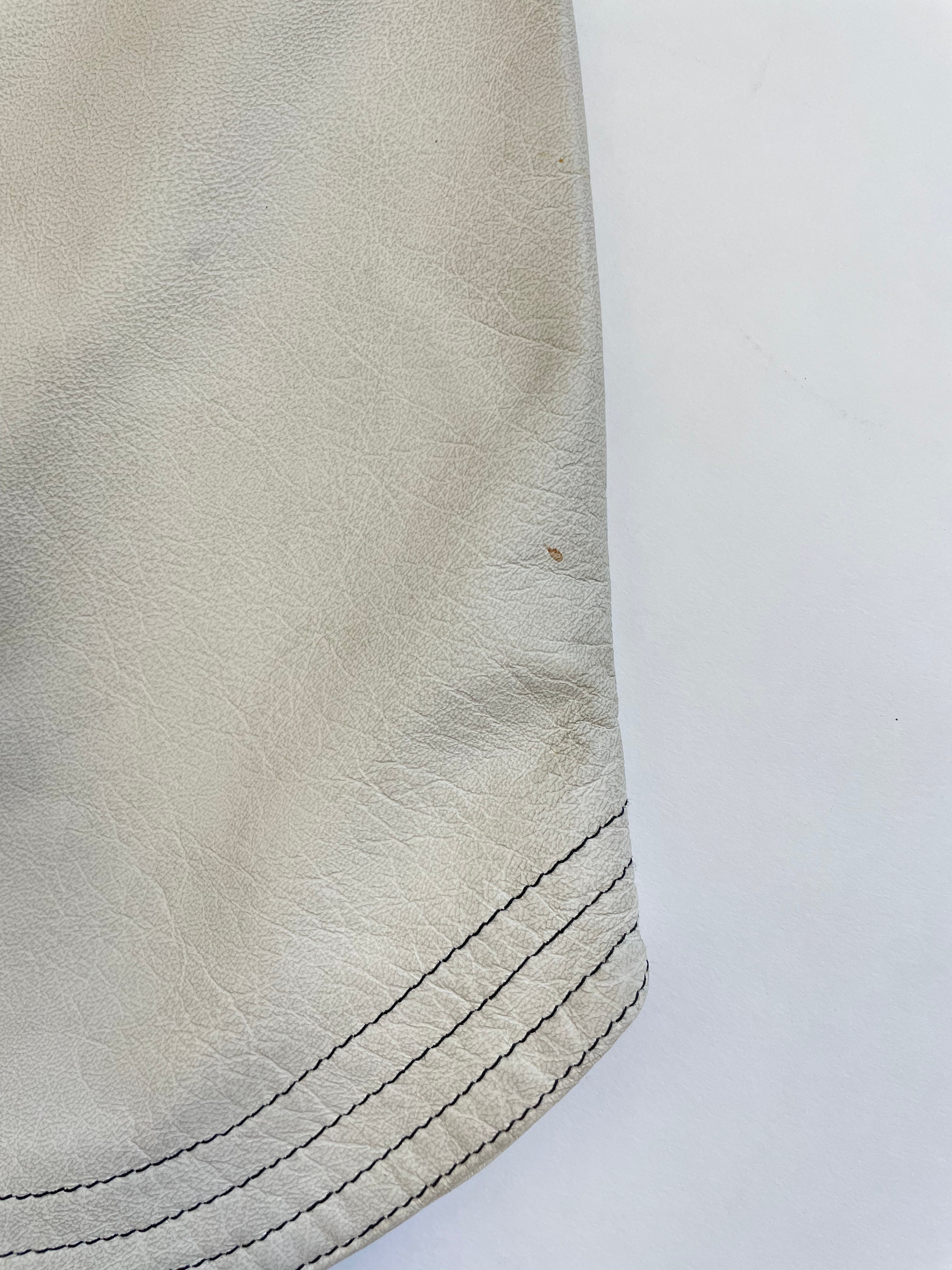 Bermuda in vera pelle anni '70