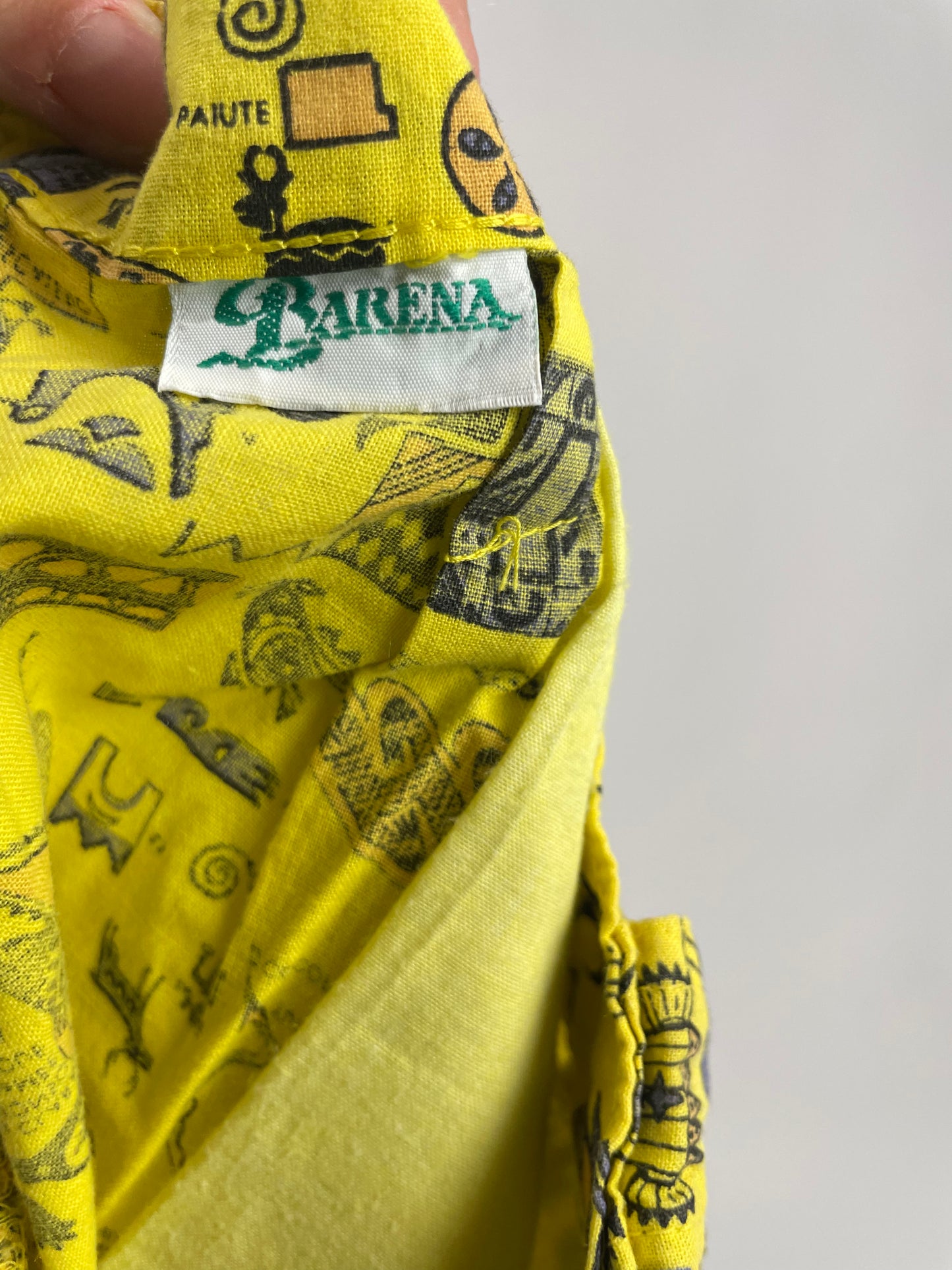 Shorts vintage in cotone fantasia