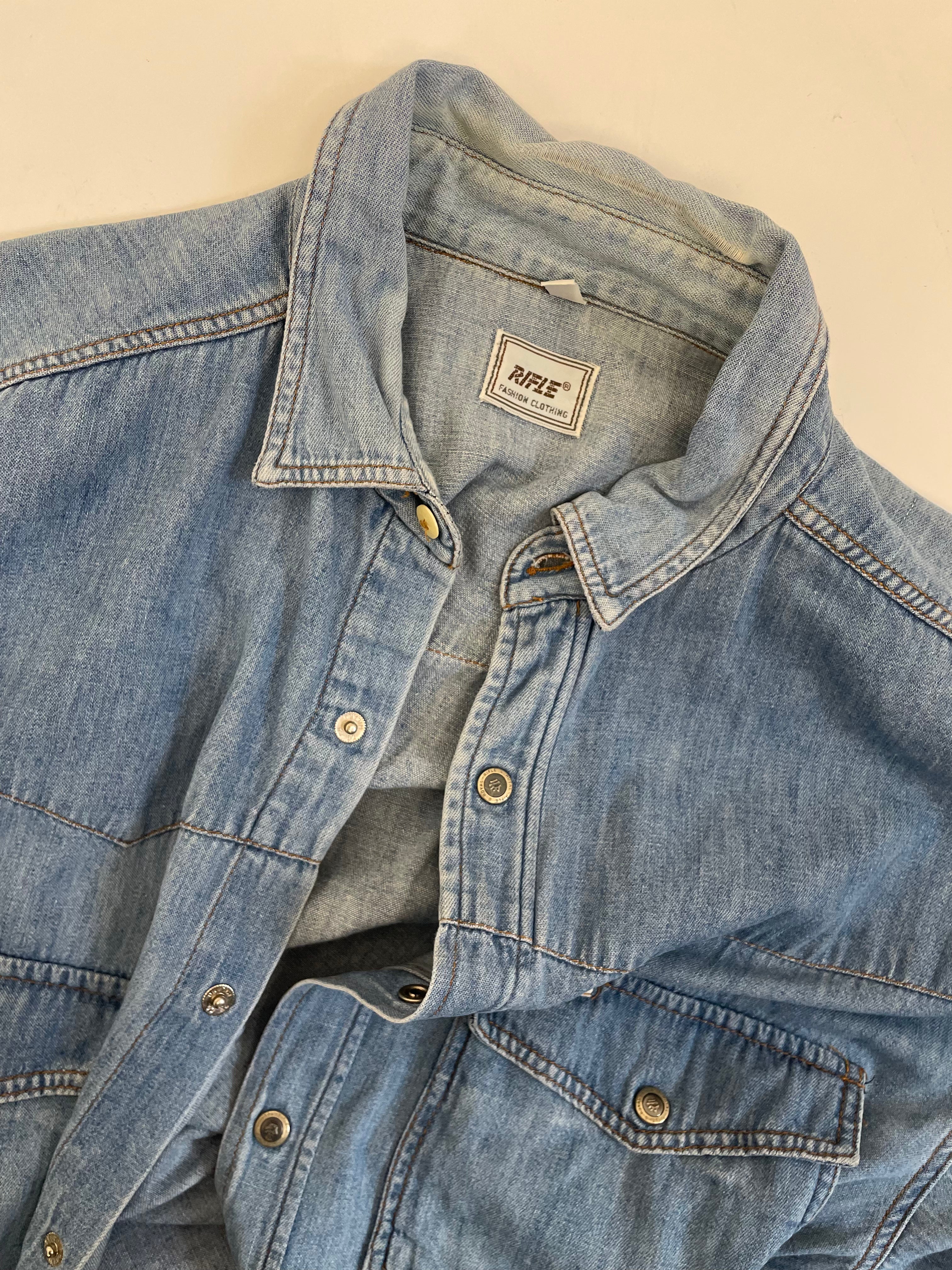 Camicia Rifle in jeans