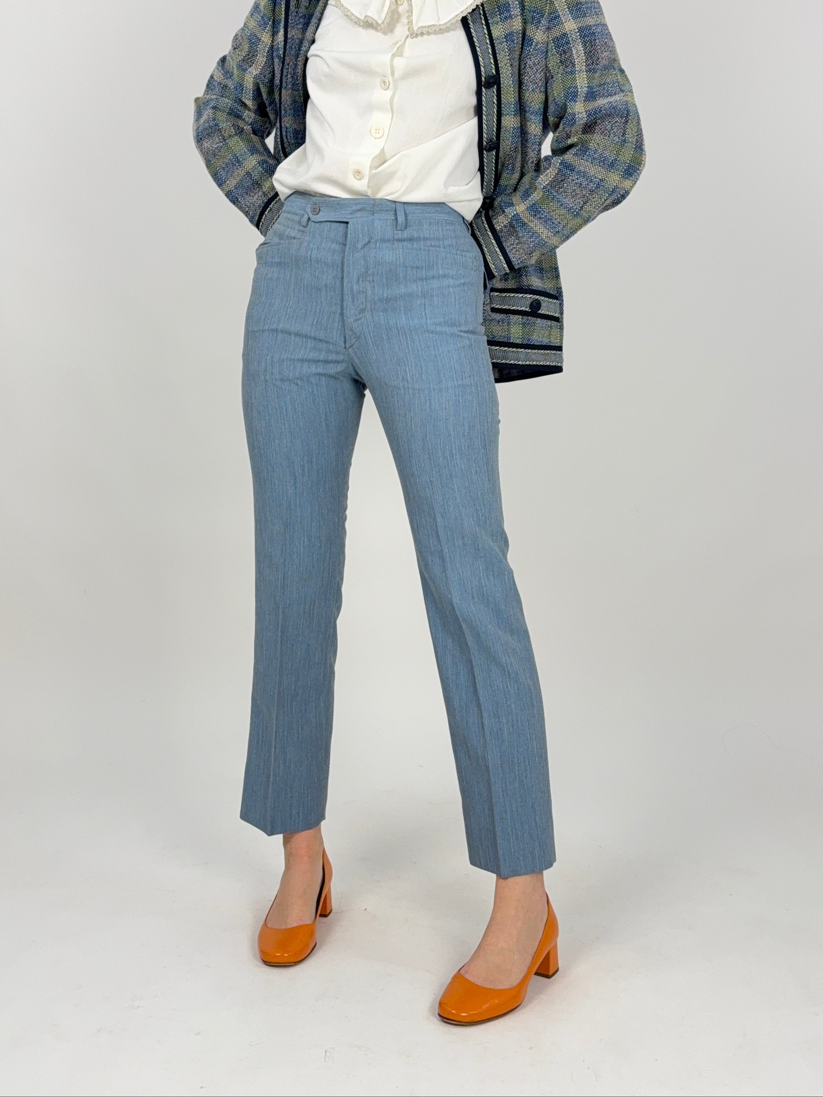 Pantaloni sartoriali anni '70 - carta da zucchero