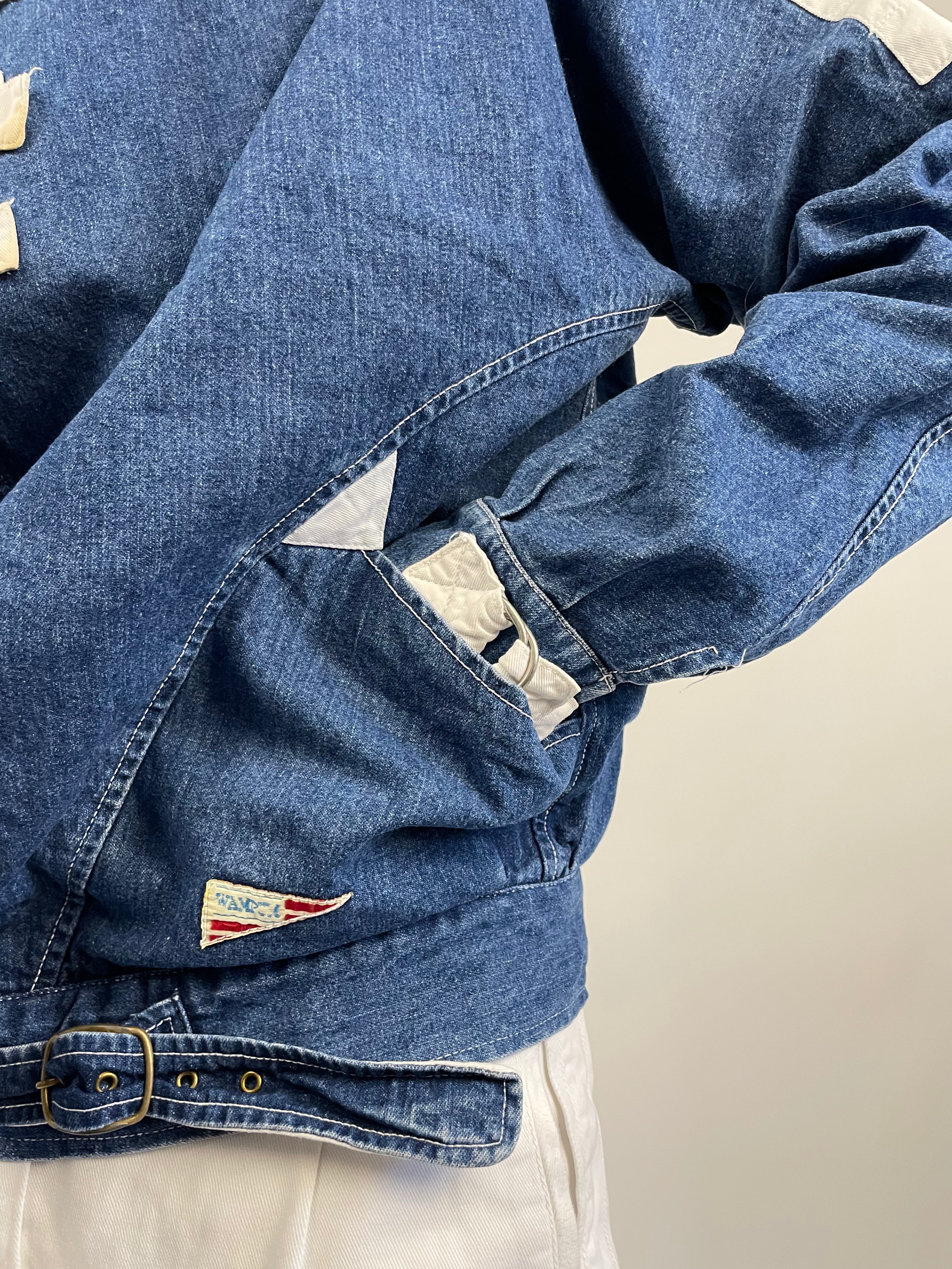 Giubbotto Wampum - Denim anni '80 - Fangovintage