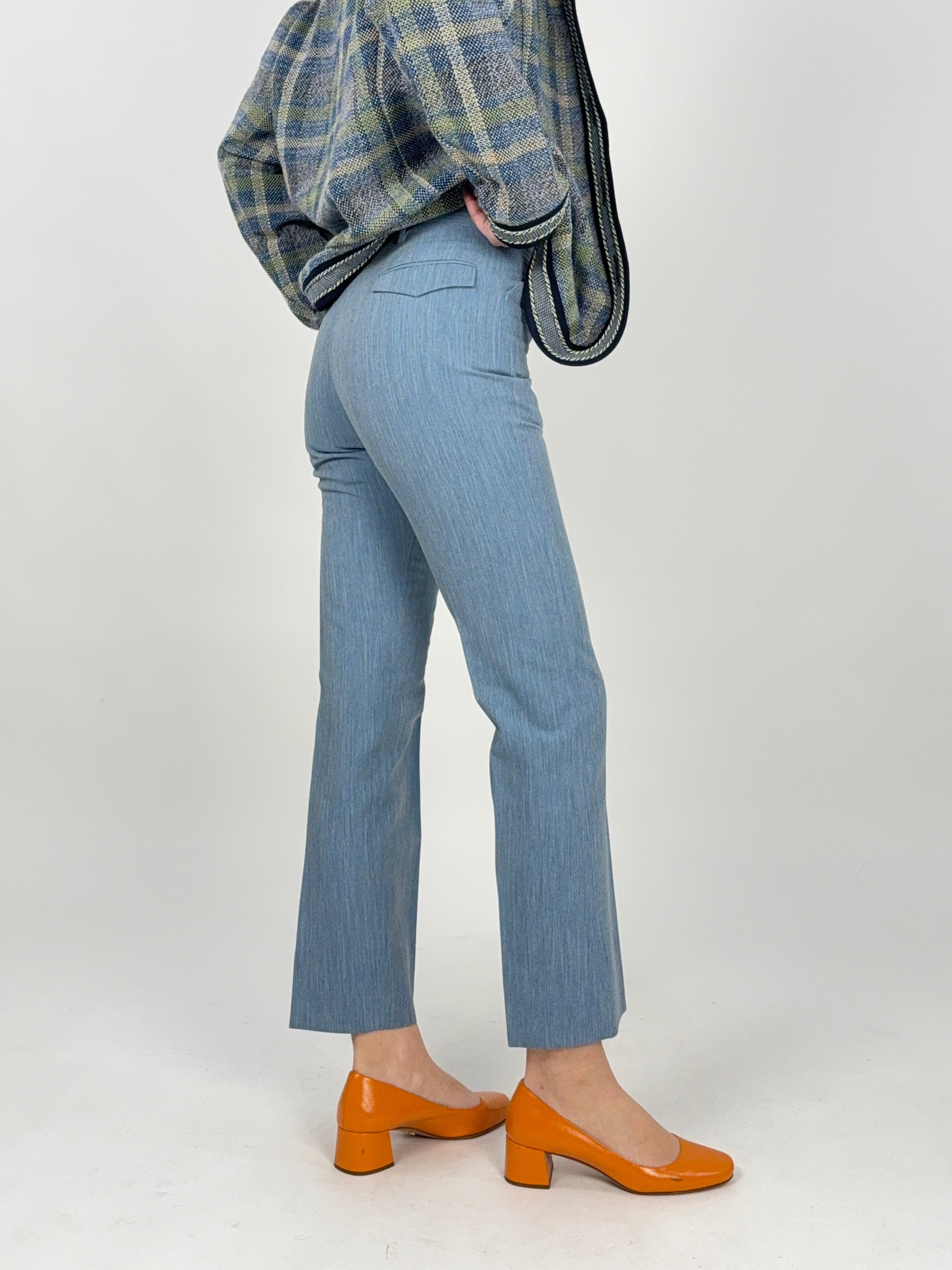 Pantaloni sartoriali anni '70 - carta da zucchero