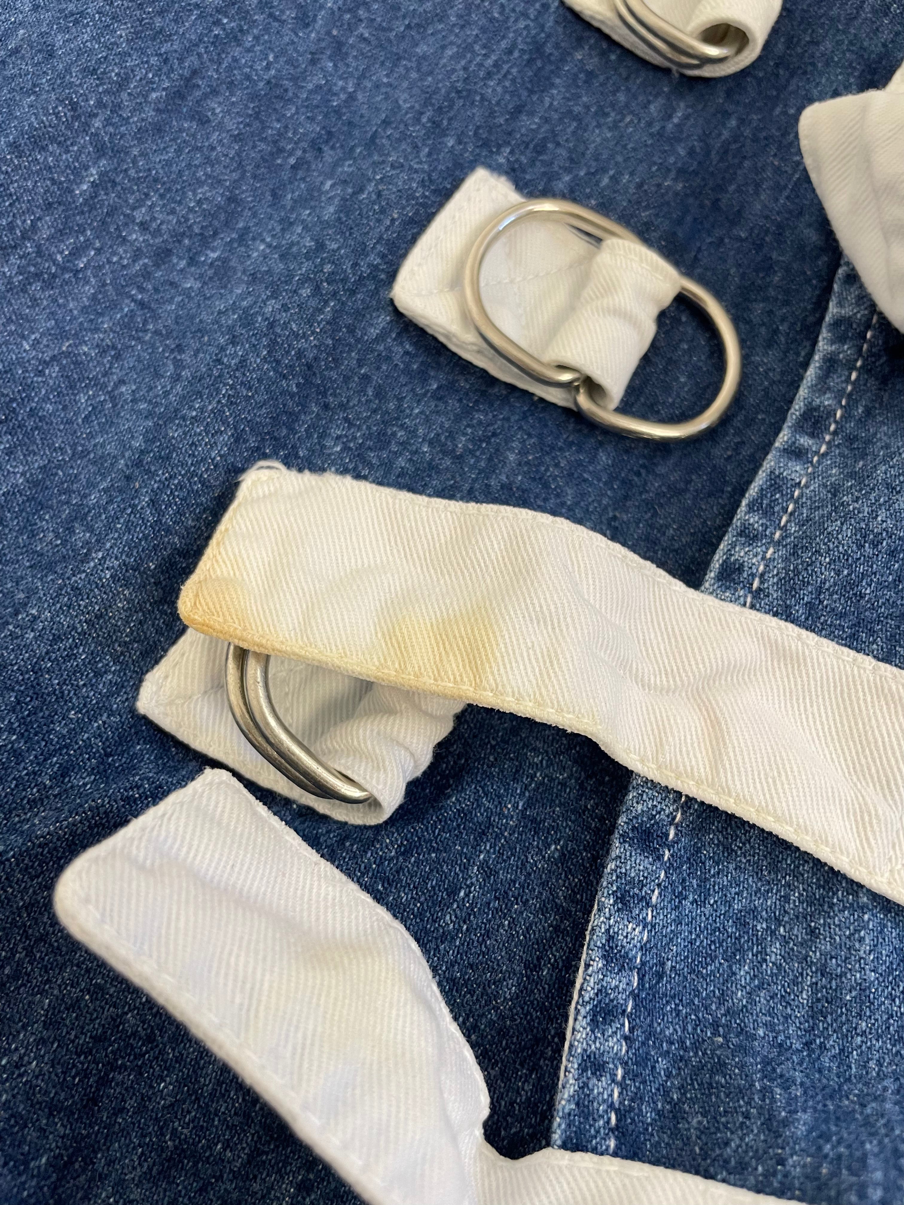 Giubbotto Wampum - Denim anni '80 - Fangovintage