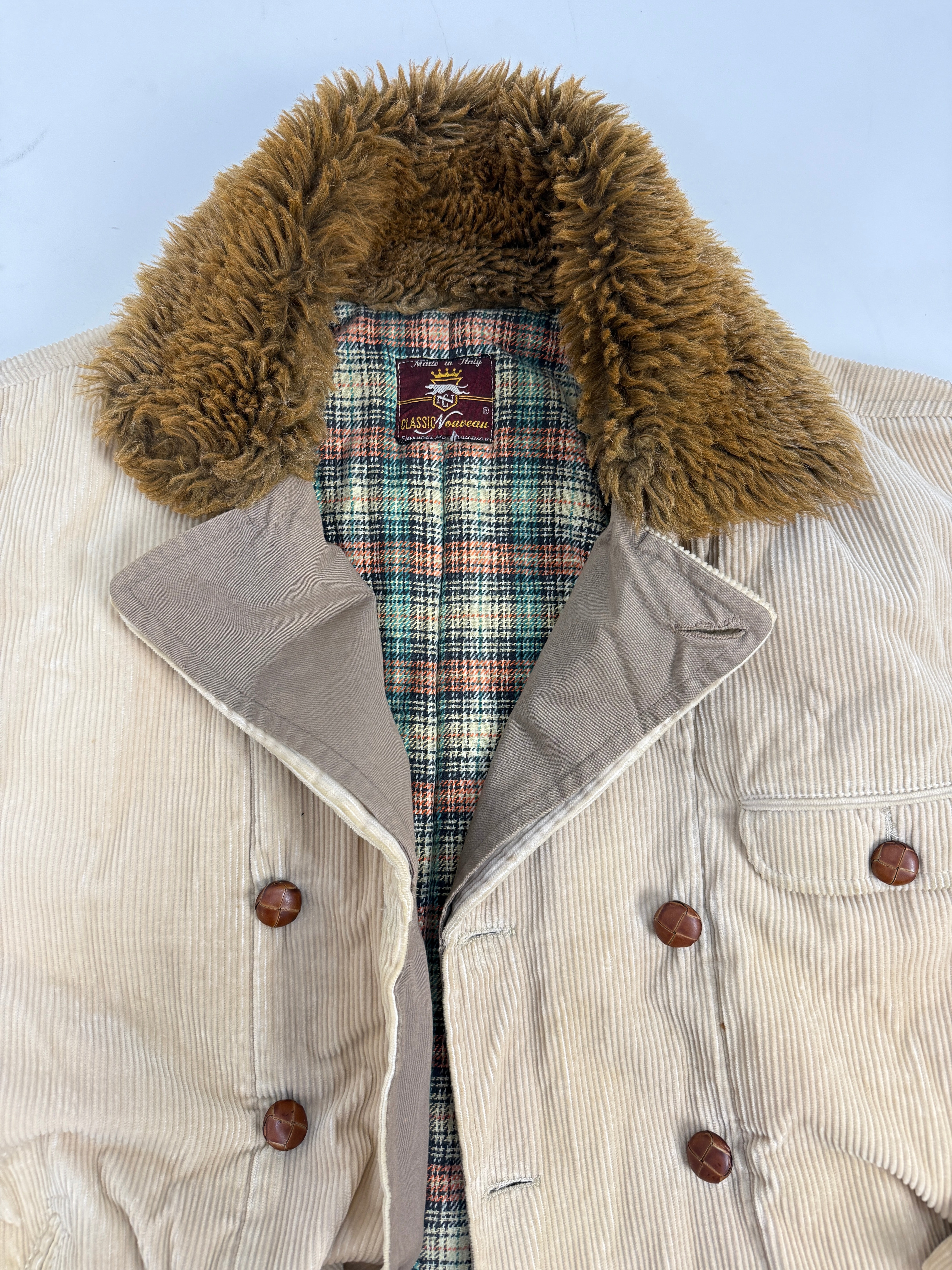 Cappotto Fiurucci Doppiopetto Anni '70 /'80 - Taglia XL