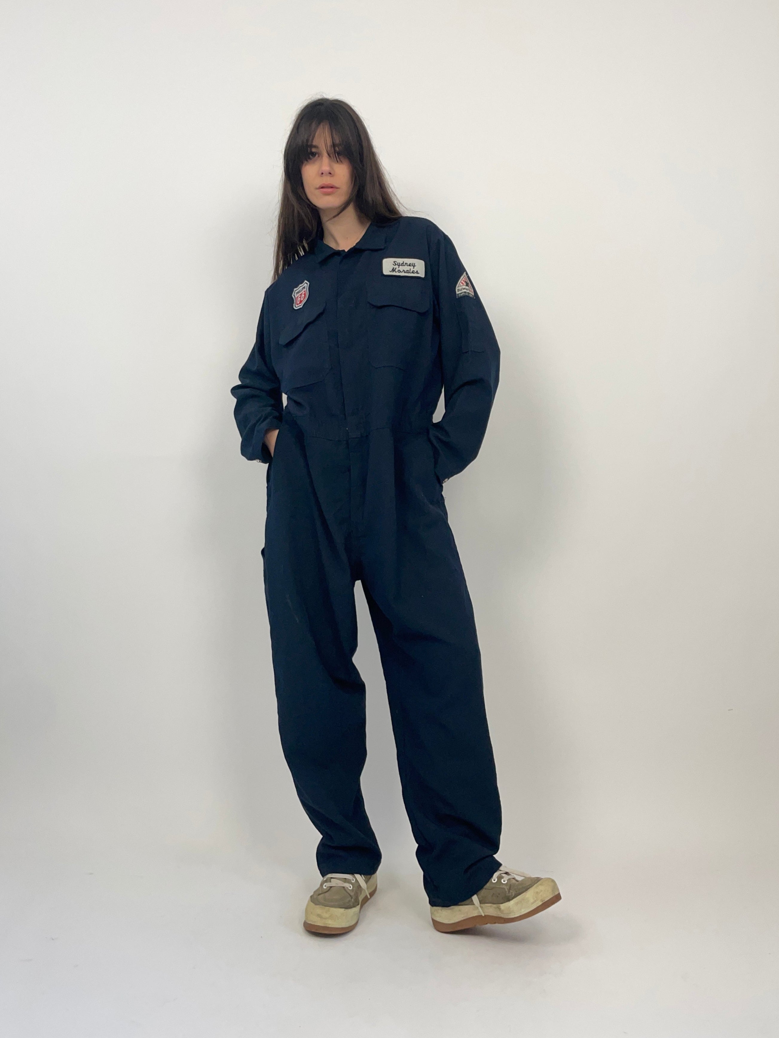 tuta-workwear-blu-navy-vintage