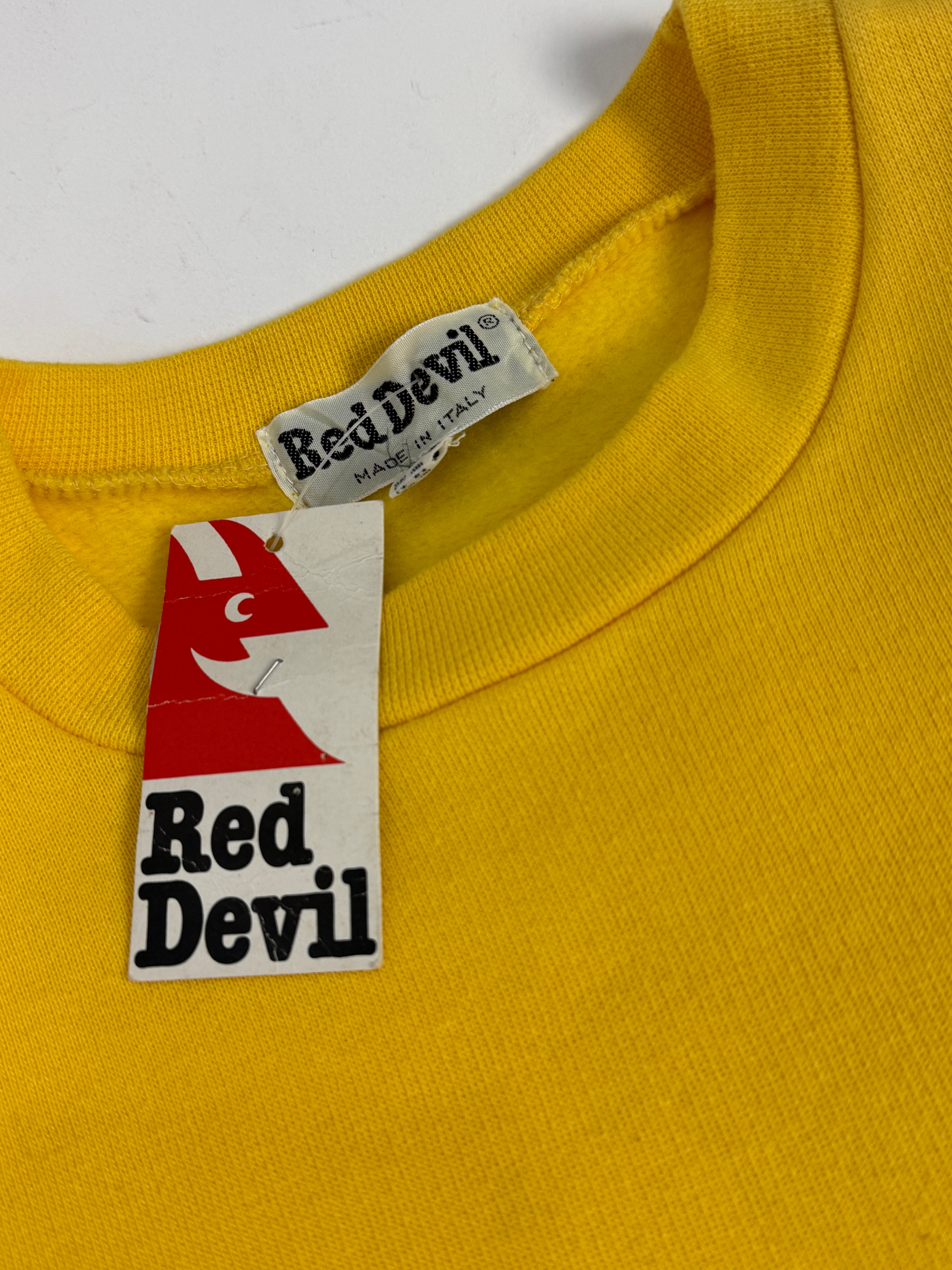 Felpa Red Devil’s anni ‘80 - Deadstock