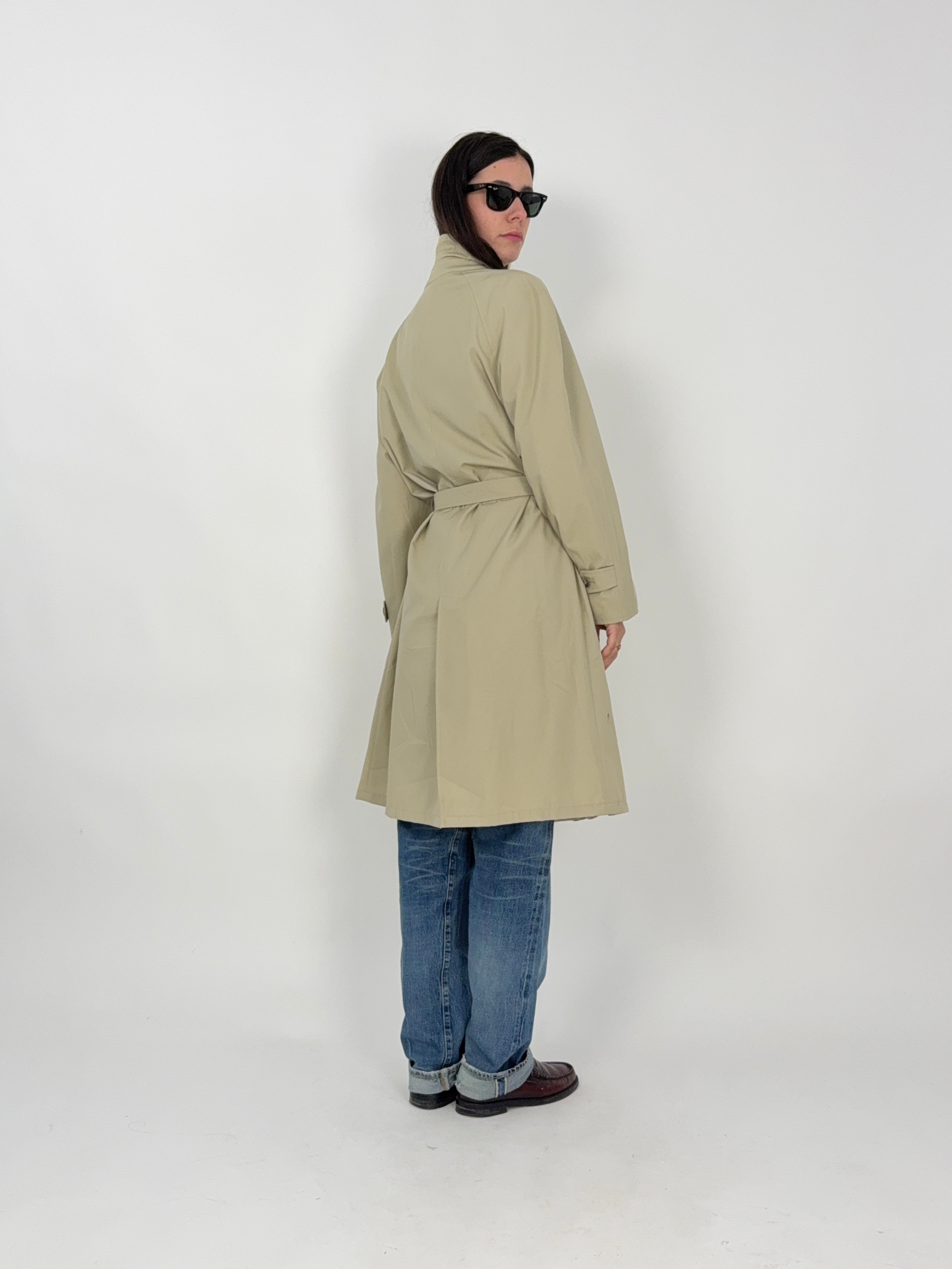 Trench Vintage Beige da Donna