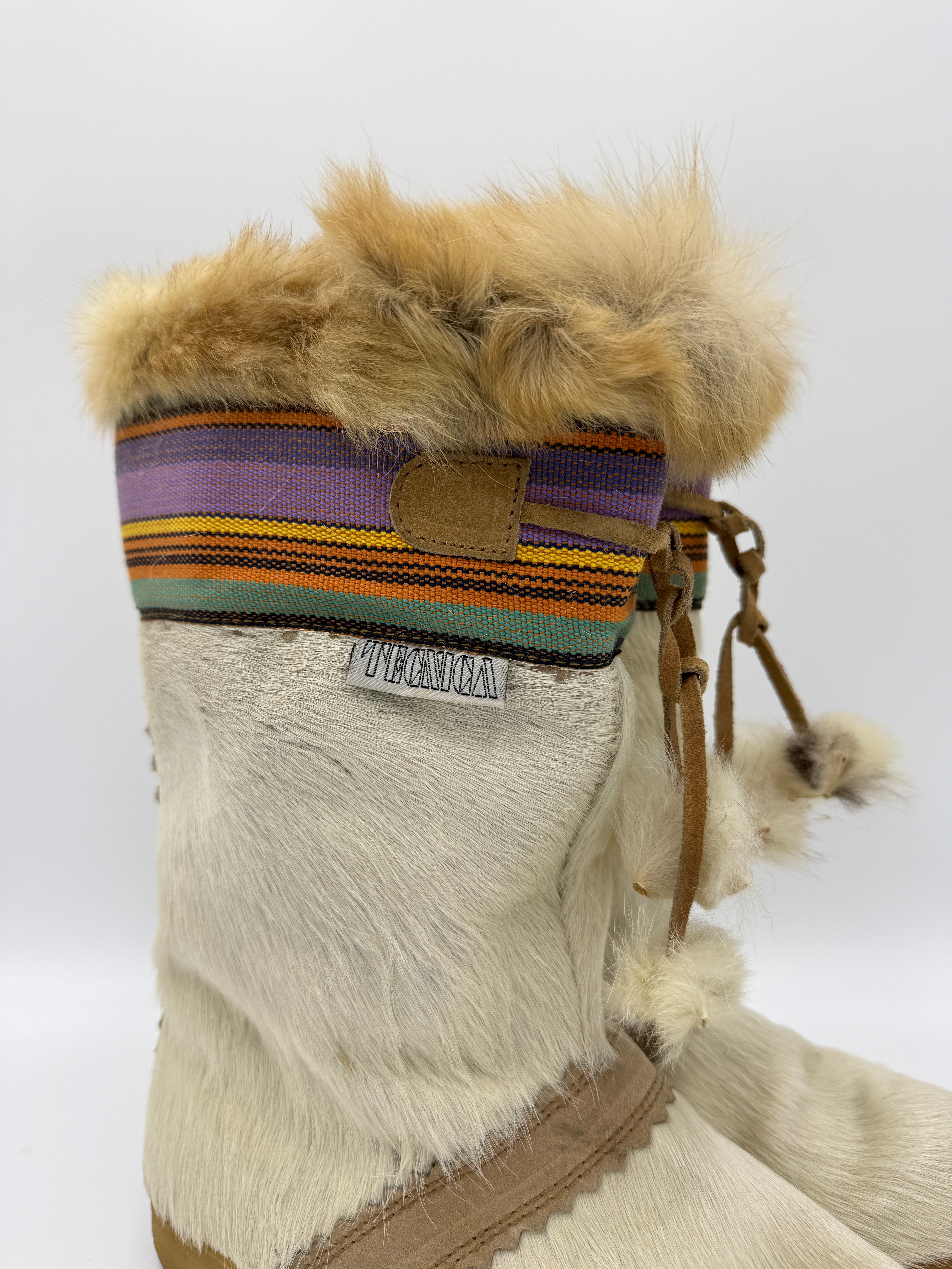 Stivali TECNICA in pelliccia anni '70 - Numero 39