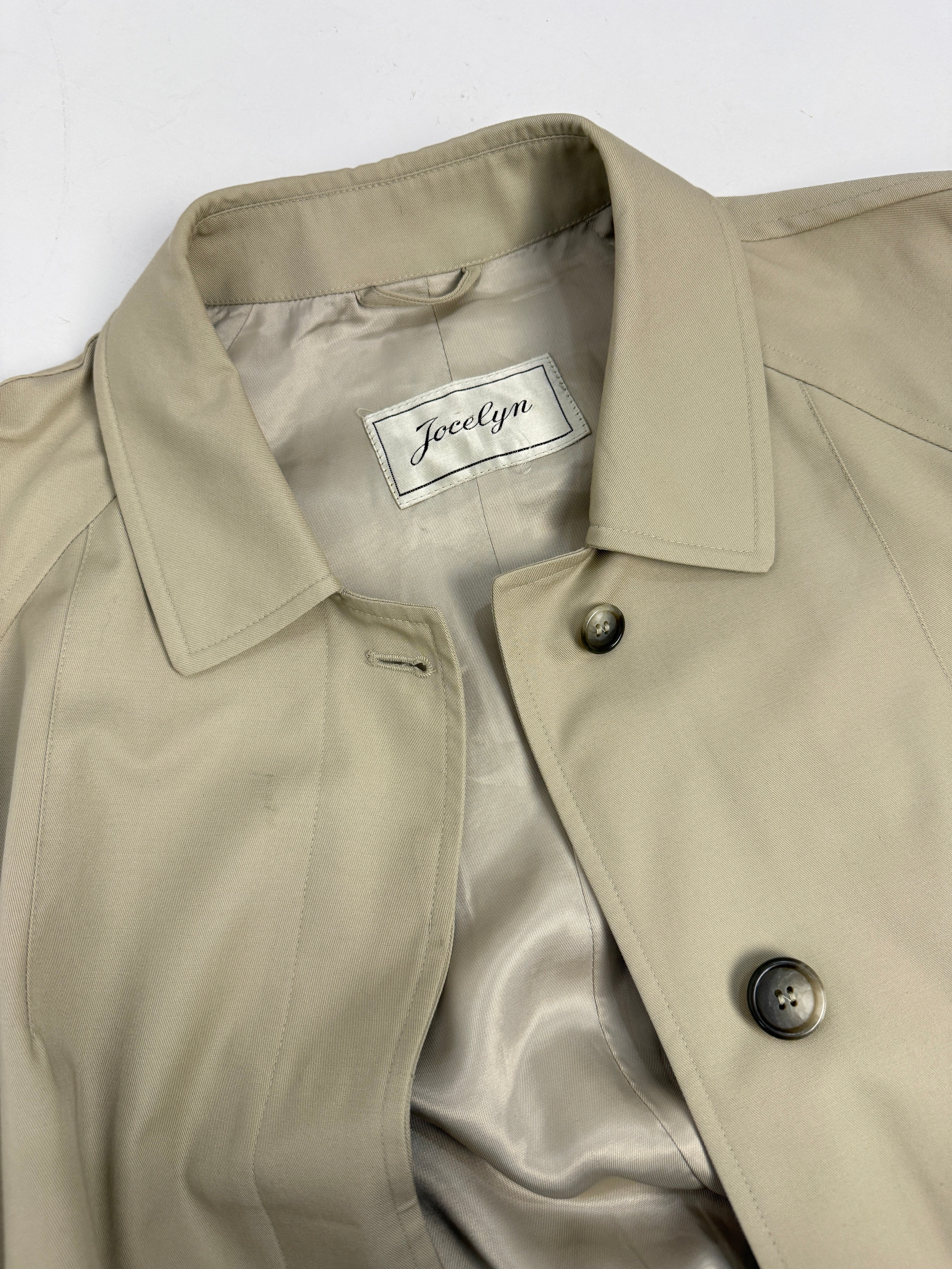 Trench Vintage Beige da Donna