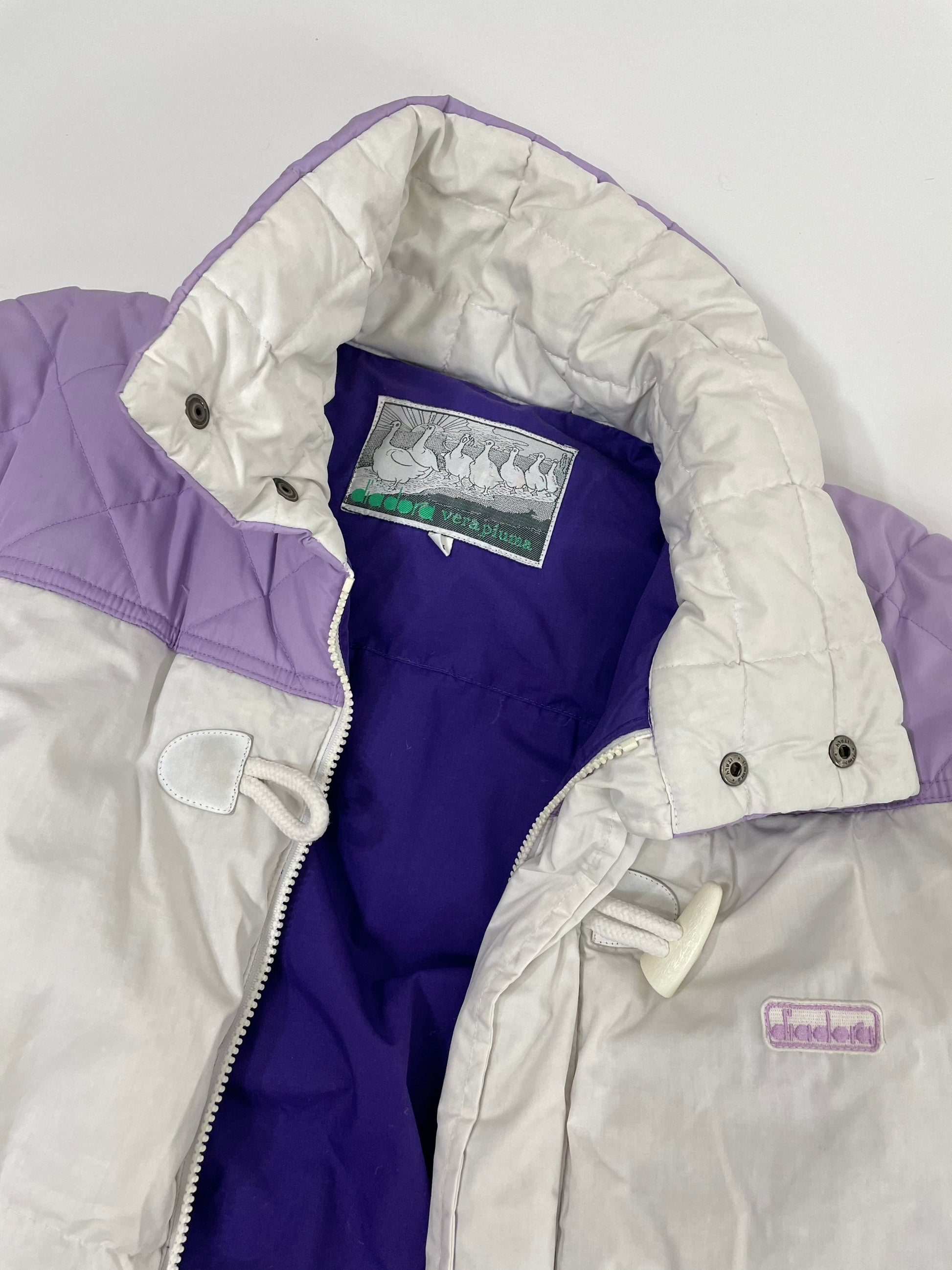 Piumino Diadora anni 80 Fangovintage