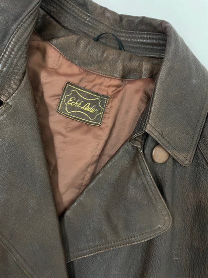 Long leather jacket 1960s