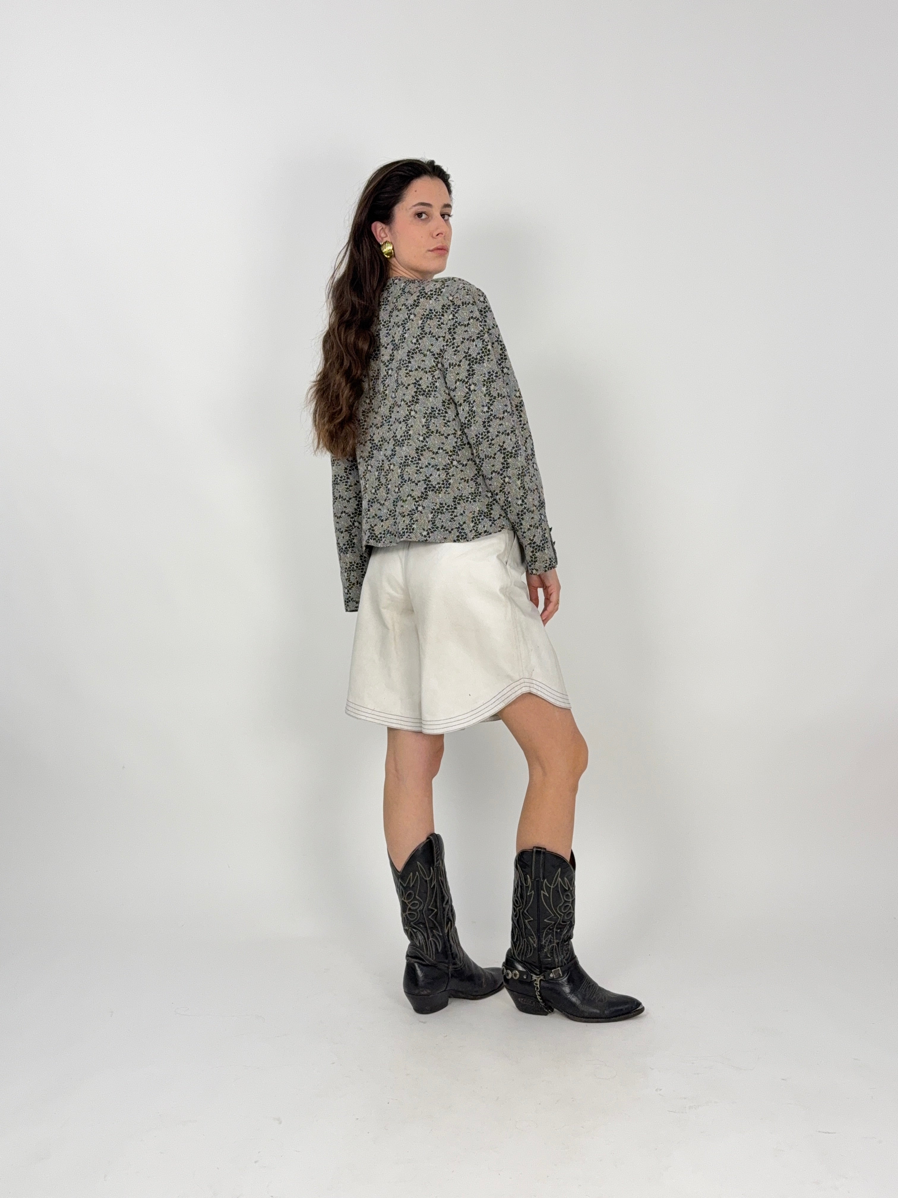 Blusa Valentino Miss V Anni '80 con fiocco