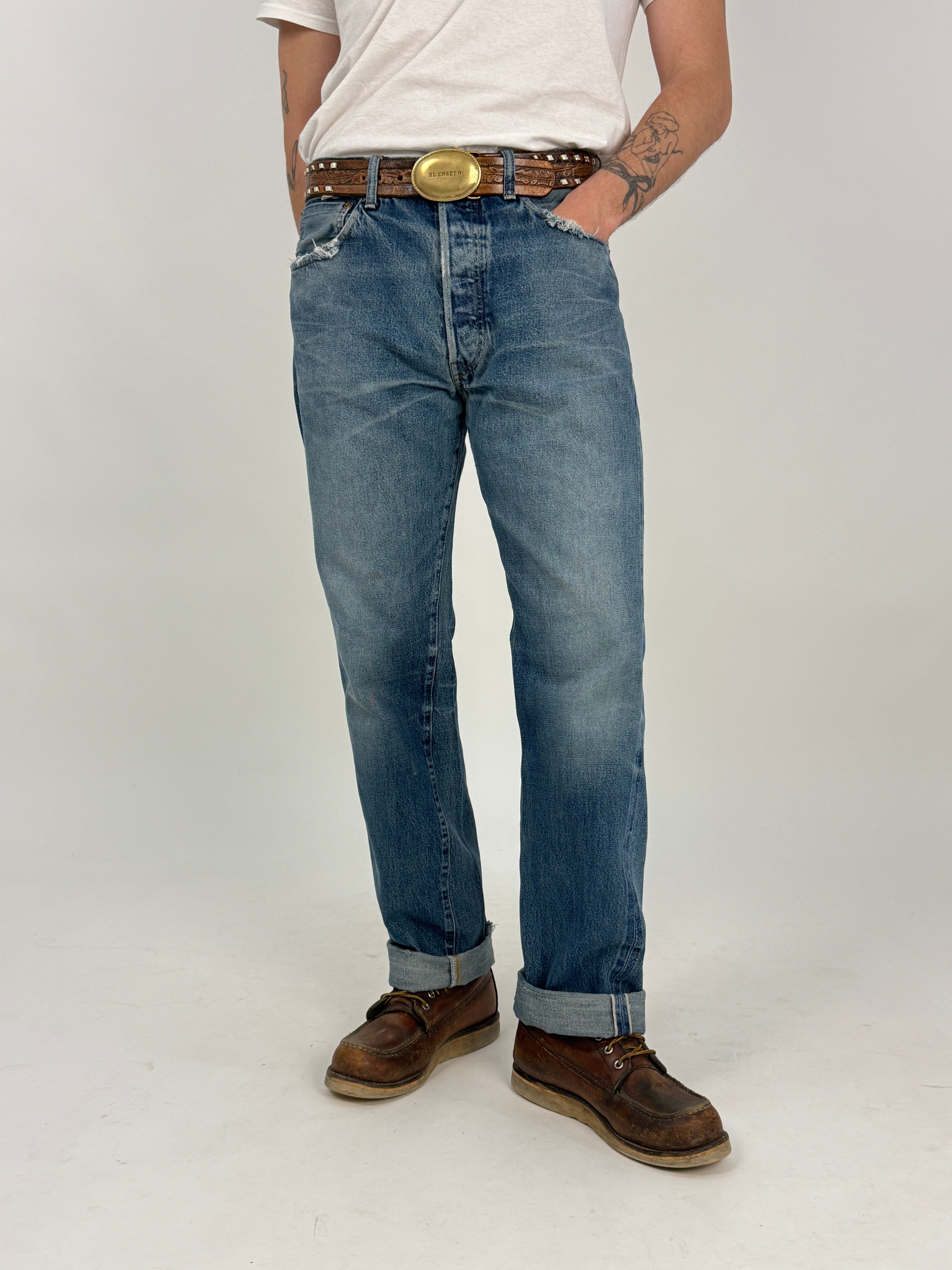 Levi's 501XX Big E Cimosato – Denim Selvedge - W32 L34