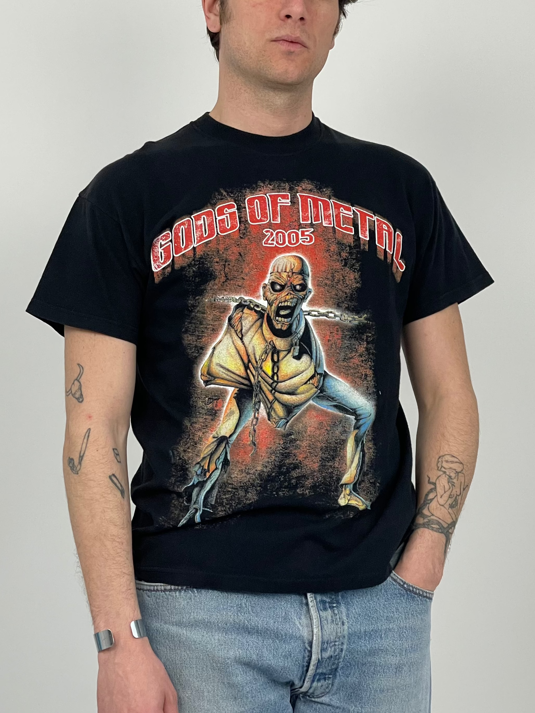 T-shirt Gods of Metal 2005
