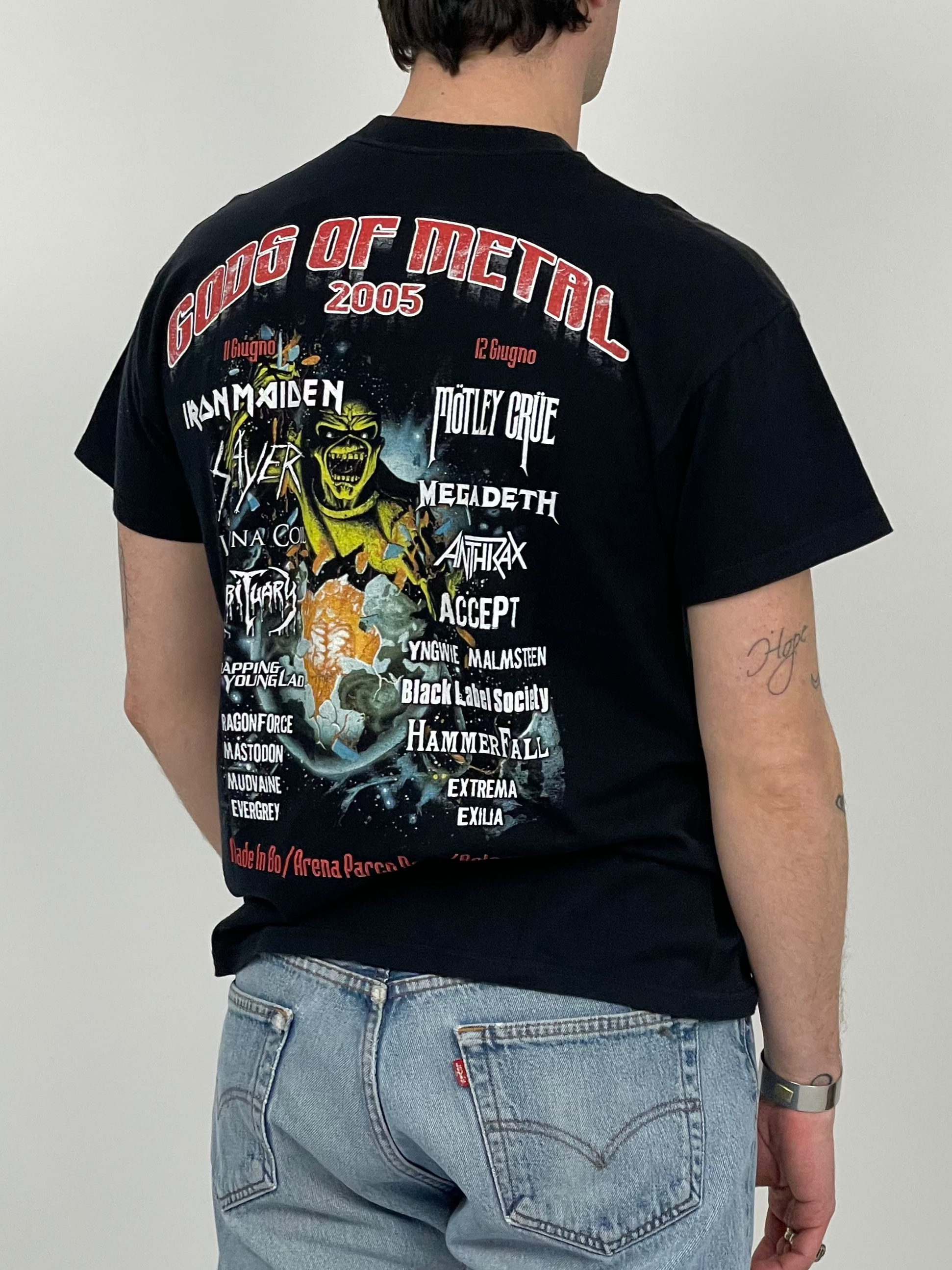 T-shirt Gods of Metal 2005