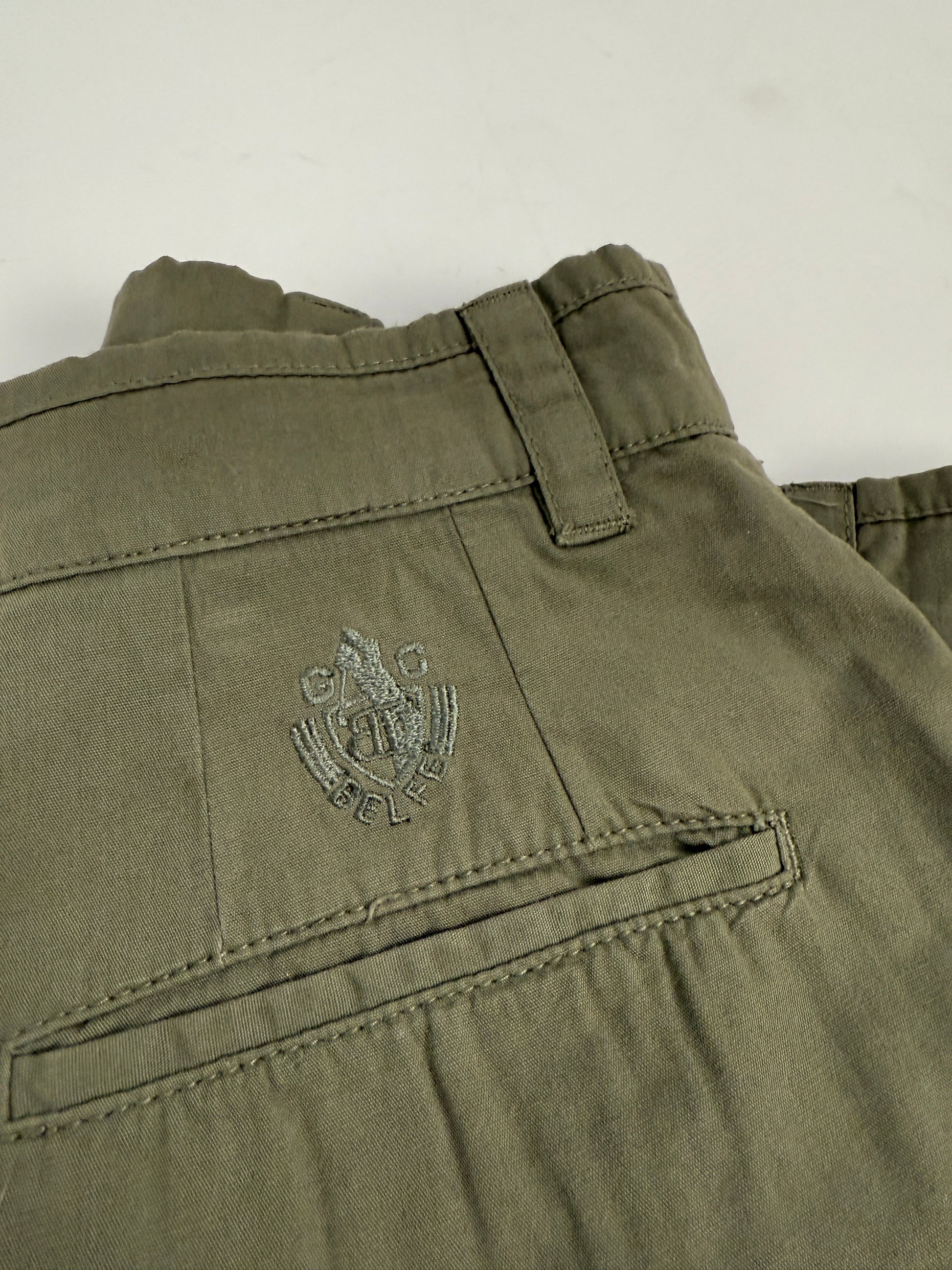 bermuda-belfe-vintage-colore-verde-militare-in-cotone