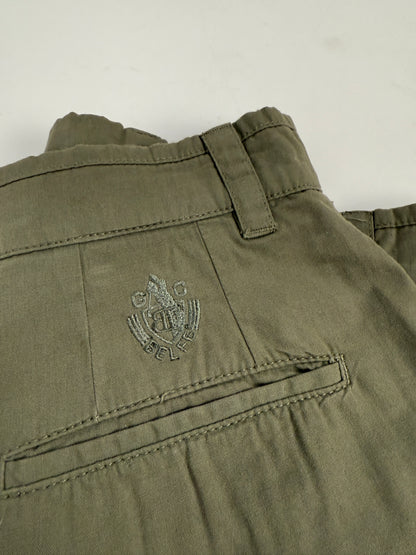 bermuda-belfe-vintage-colore-verde-militare-in-cotone