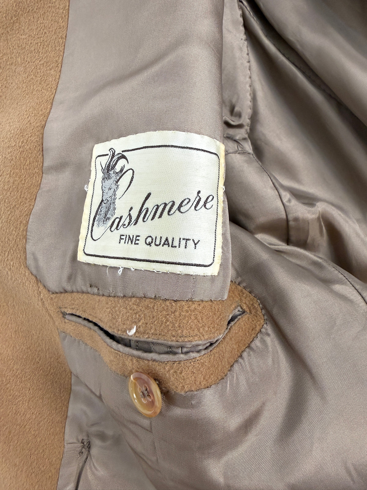 Cappotto Valentino in Cashmere Anni '70-'80 - Taglia 46/L