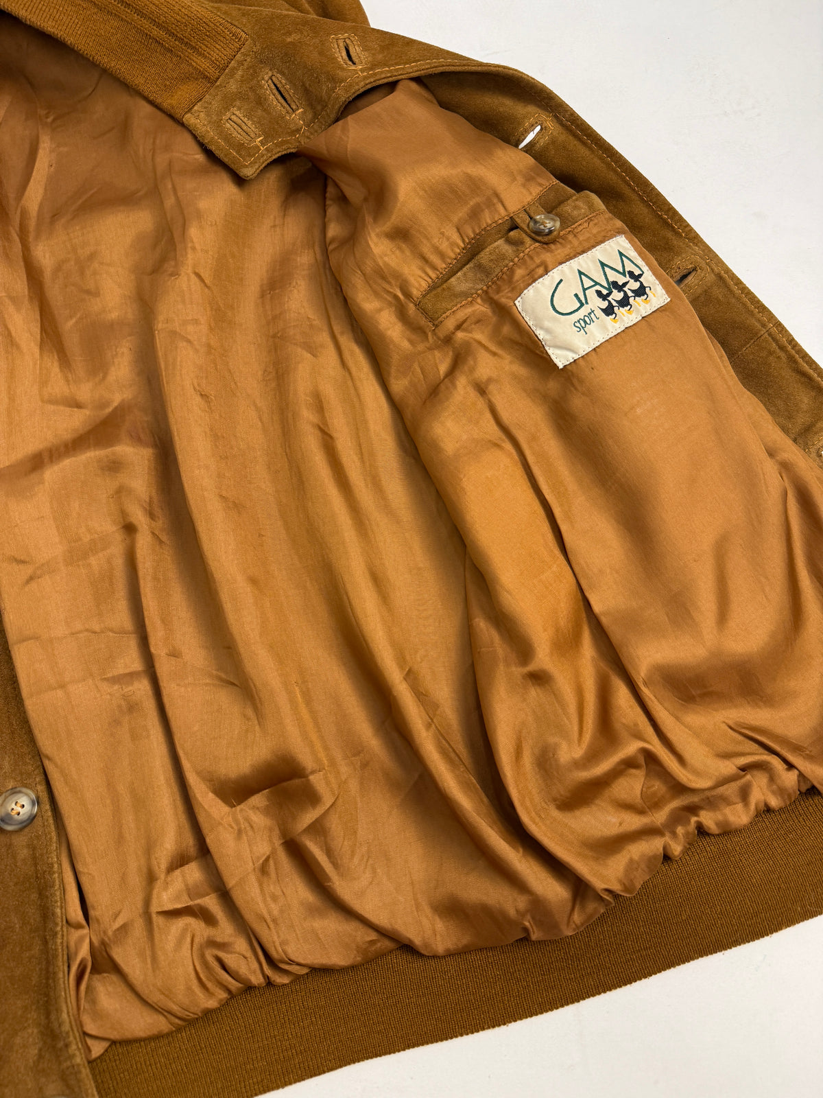Gilet in Camoscio Vintage - Taglia L