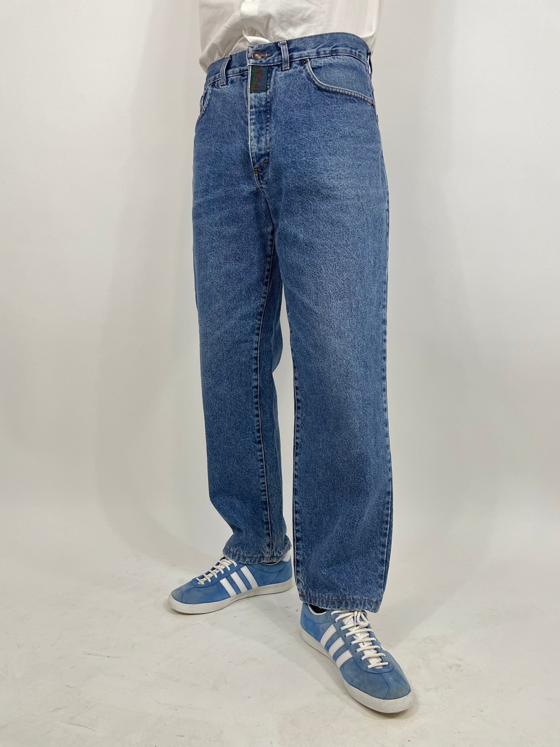 Jeans vita alta uomo anni 80 discount