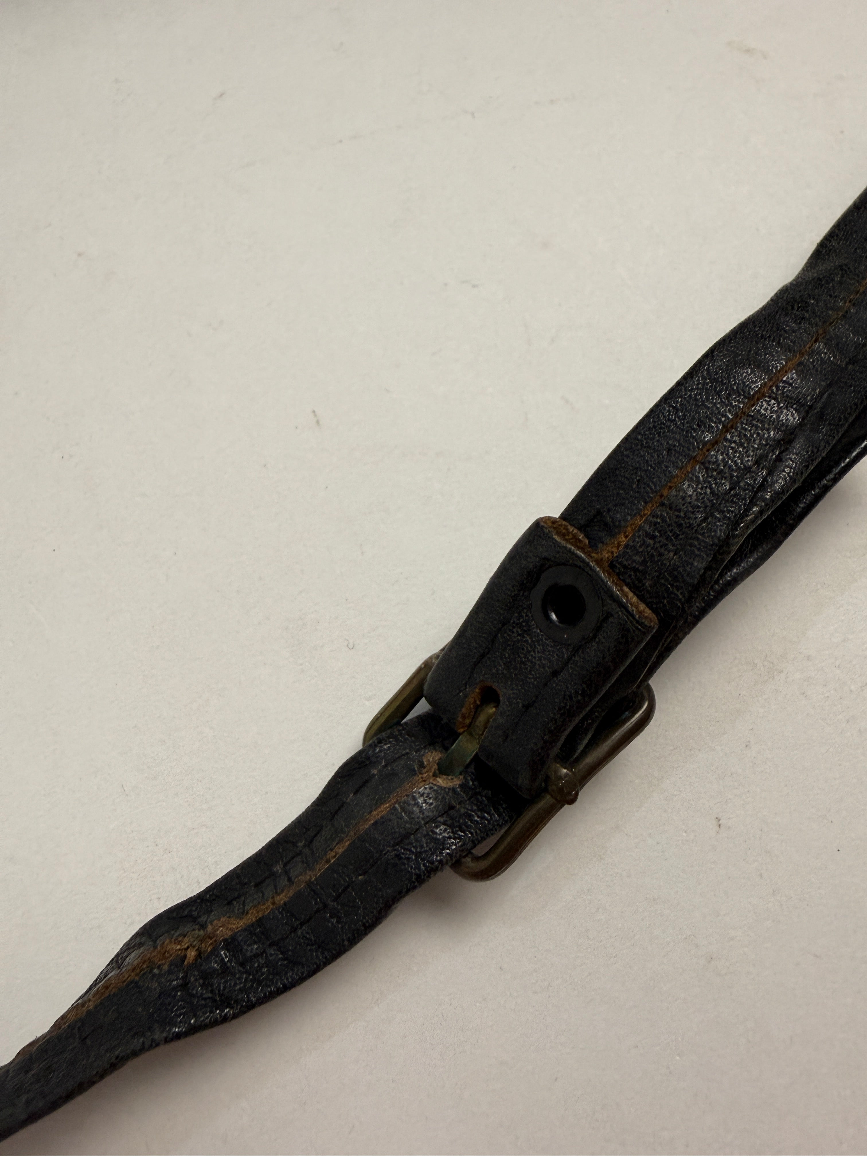Borsetta a Tracolla in Pelle e Cavallino Anni '70