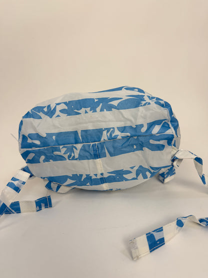 Zainetto Invicta vintage a righe - nylon leggero pieghevole