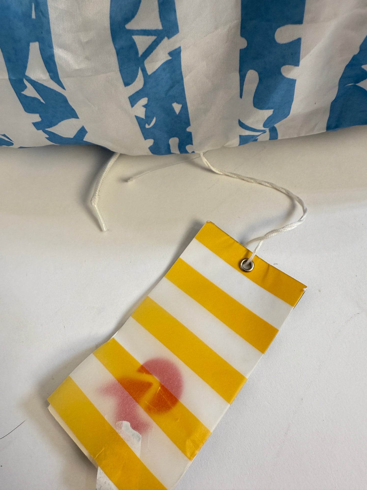 Zainetto Invicta vintage a righe - nylon leggero pieghevole