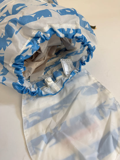 Zainetto Invicta vintage a righe - nylon leggero pieghevole