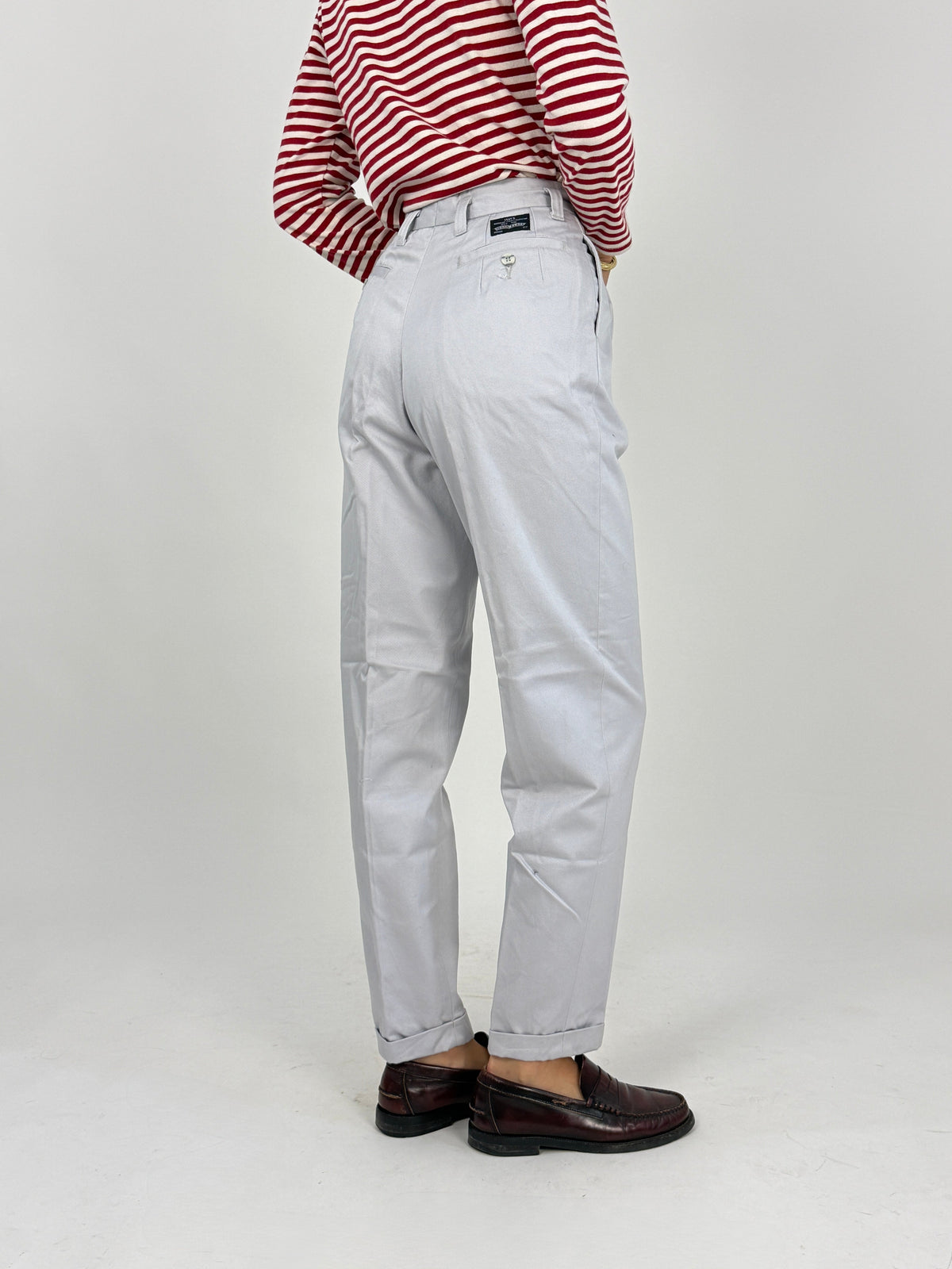 Pantaloni Chino Levi's Vintage Original Slack con Pinces - Taglia 42