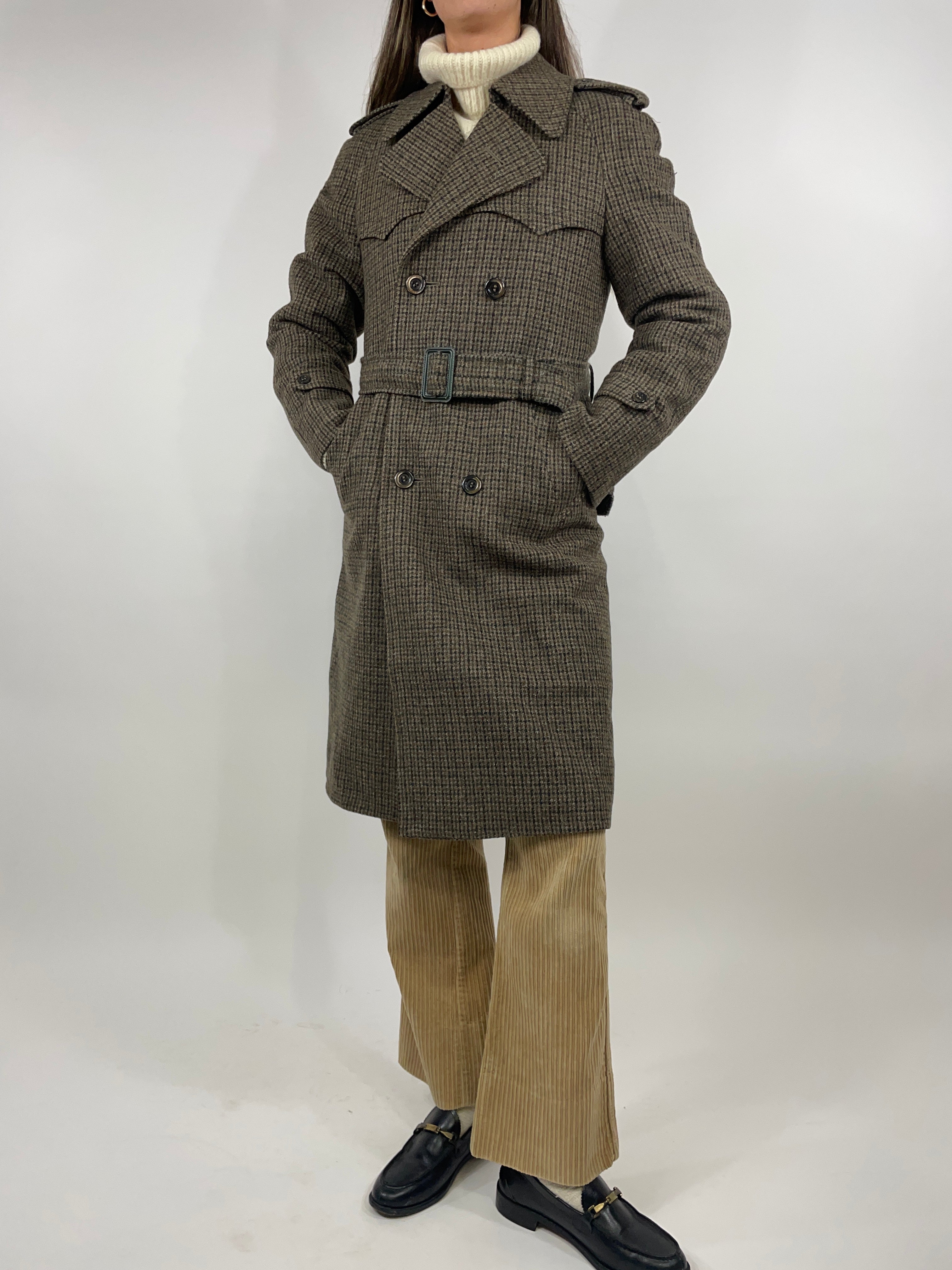 Cappotto doppiopetto anni '60