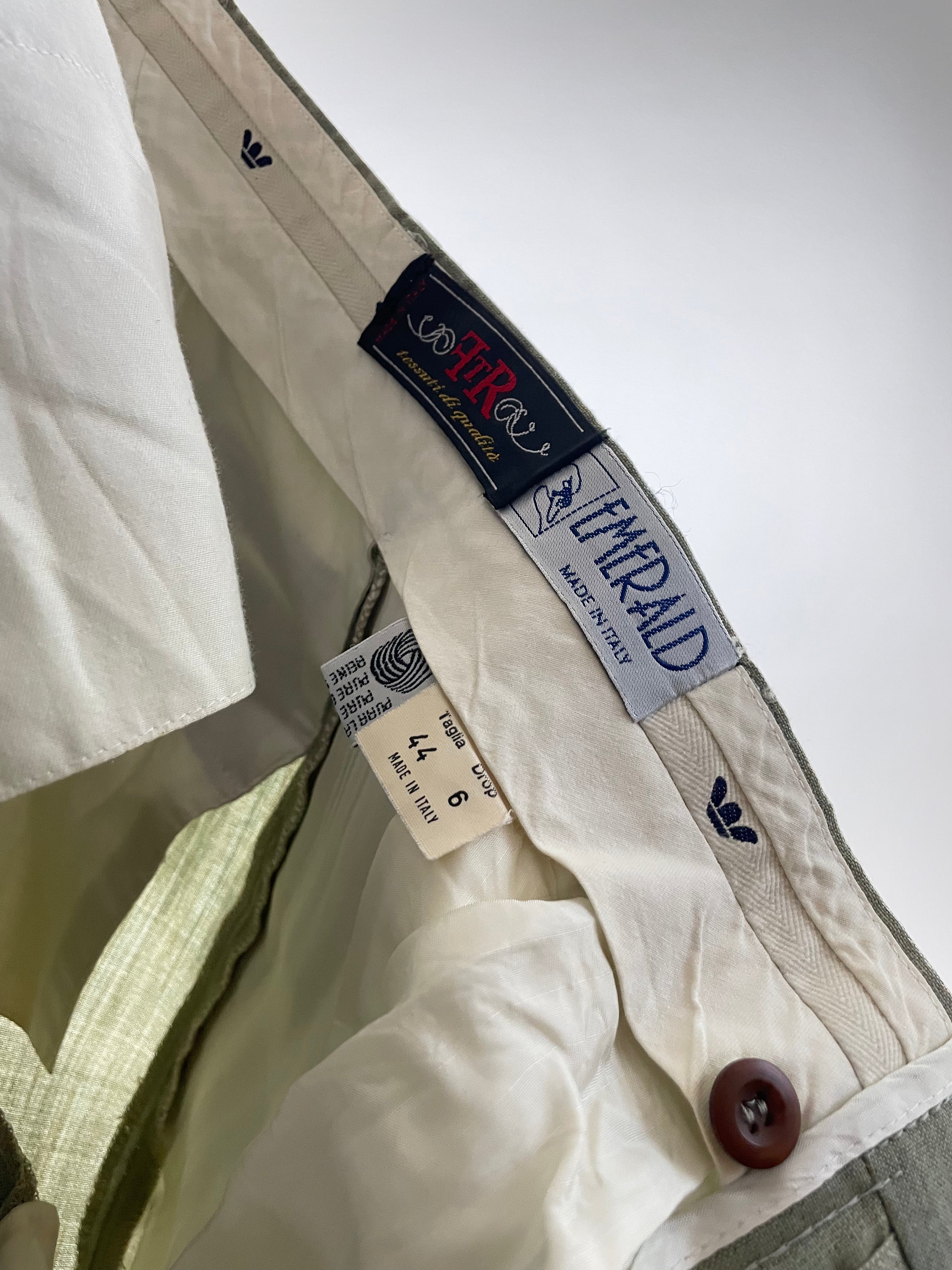 Pantaloni sartoriali in lana