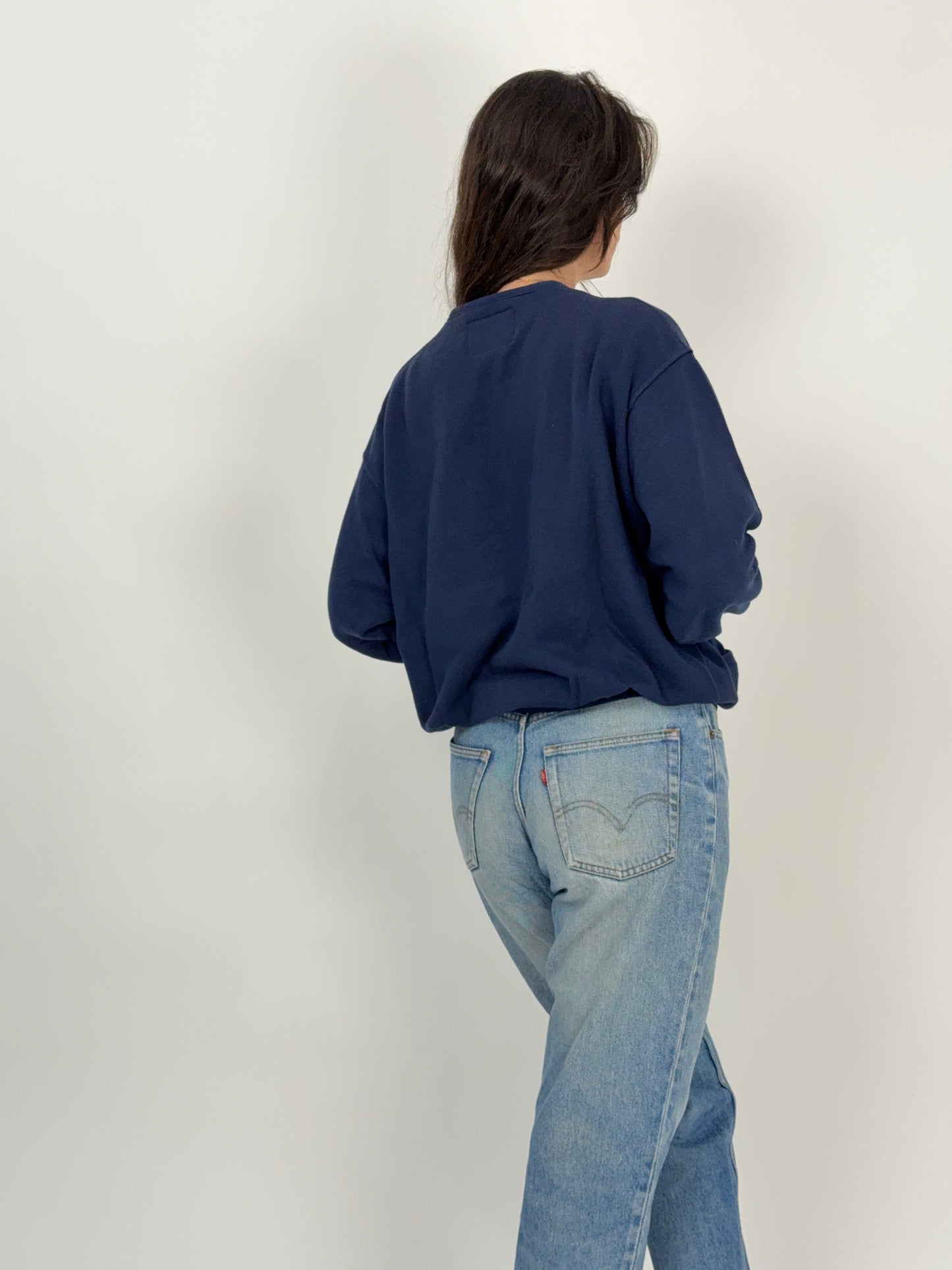 Cardigan felpa “World Gymnasium” anni ’80