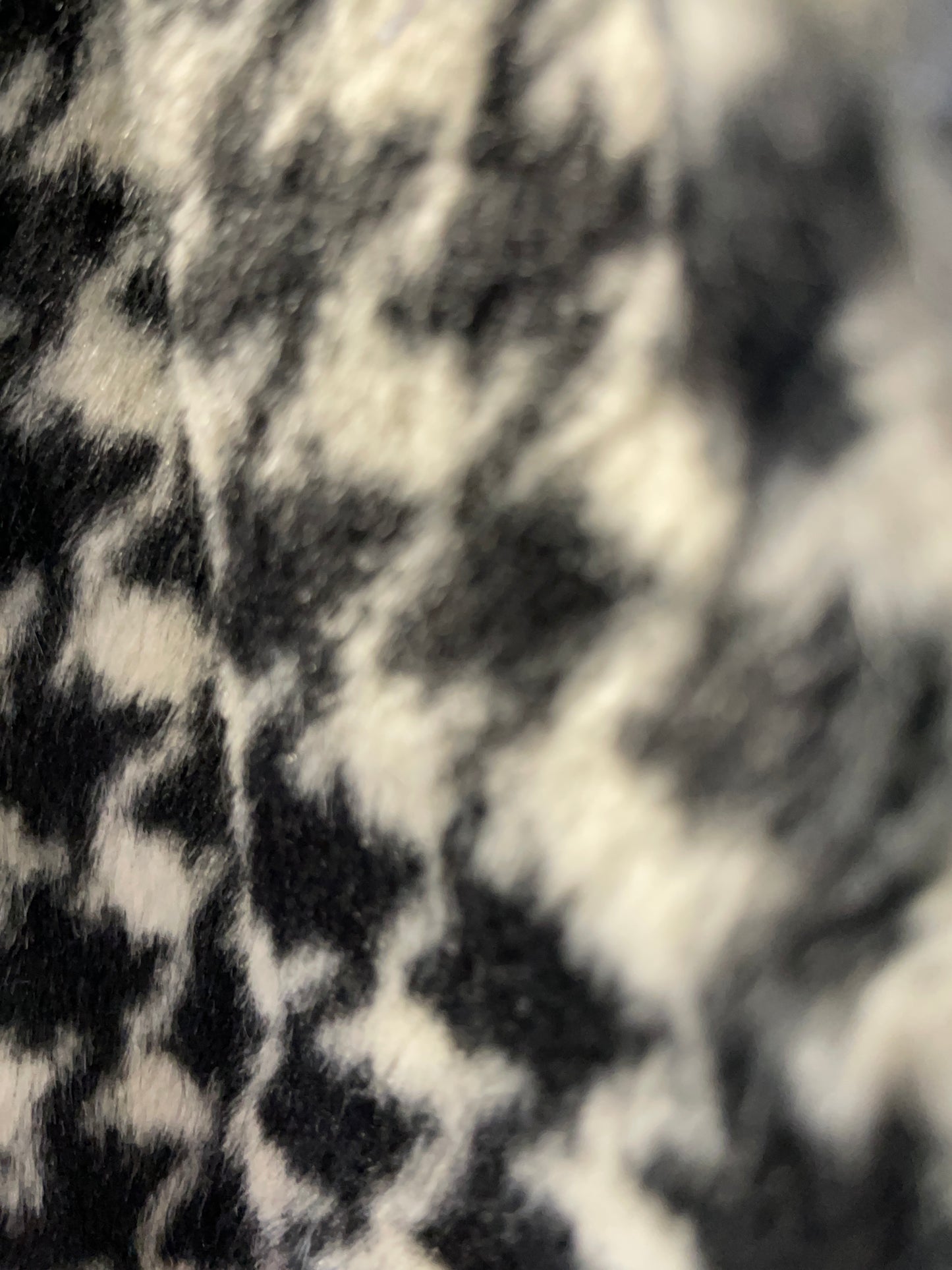 Cappotto anni ’60 in  ecopelliccia pied de poule – Tybex Belgium