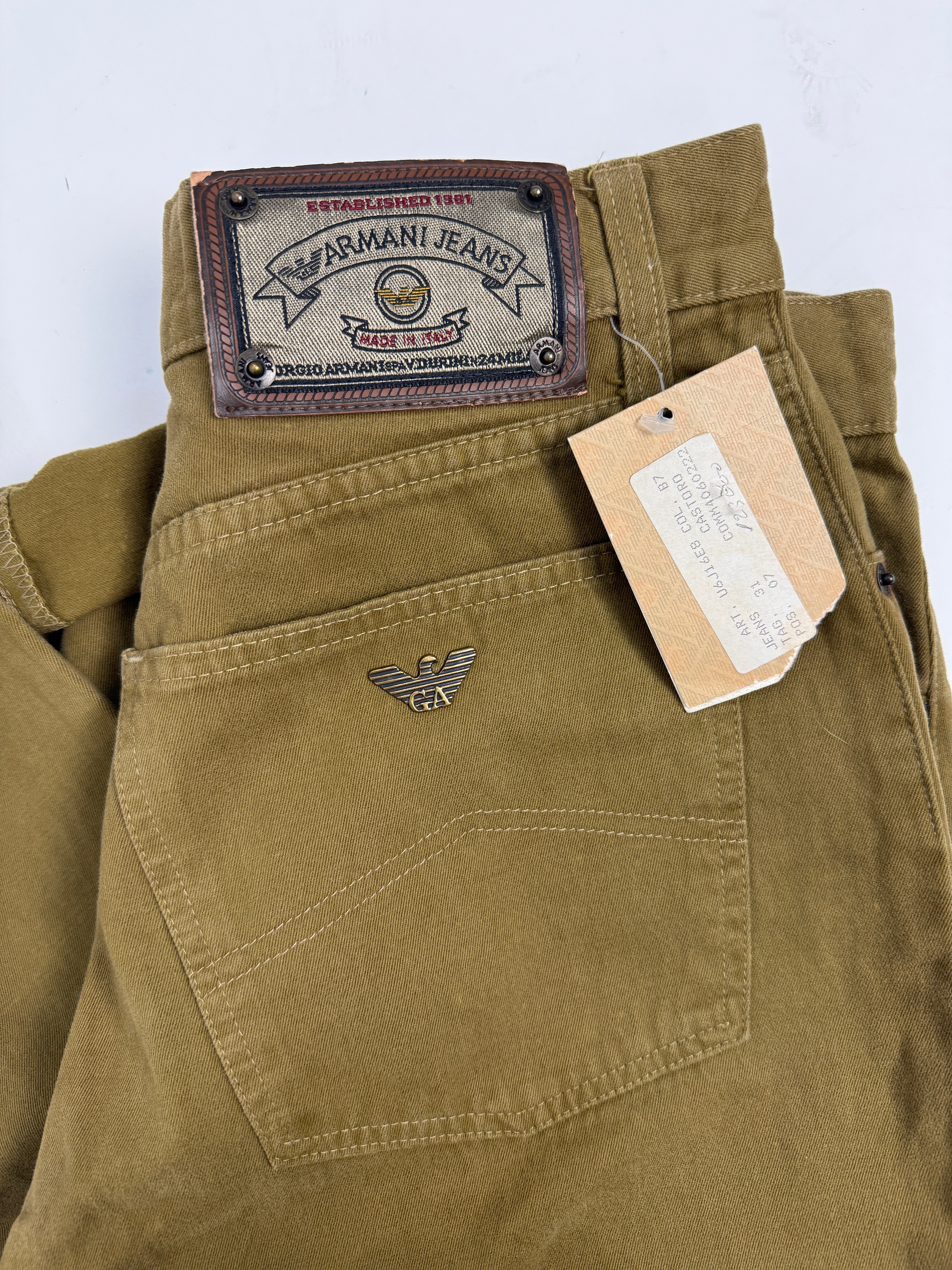 Armani Jeans anni '80/'90 in cotone