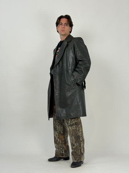 Trench in pelle - Polizia Tedesca anni ’60