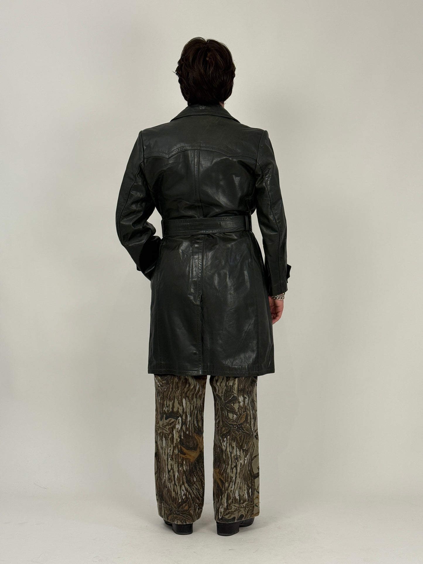 Trench in pelle - Polizia Tedesca anni ’60