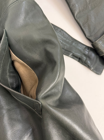 Trench in pelle - Polizia Tedesca anni ’60