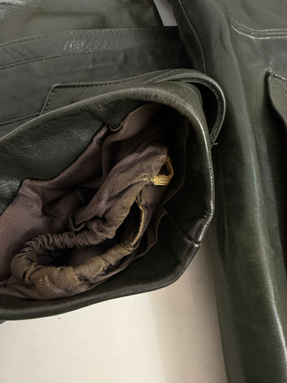 Trench in pelle - Polizia Tedesca anni ’60