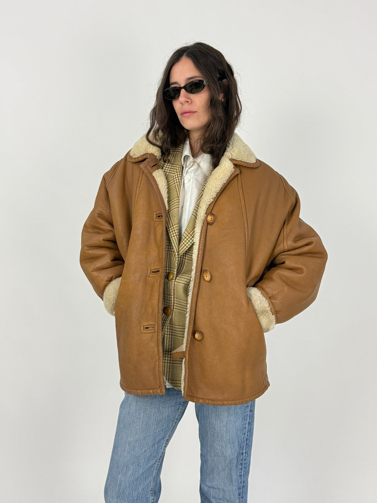 Montone shearling anni '80