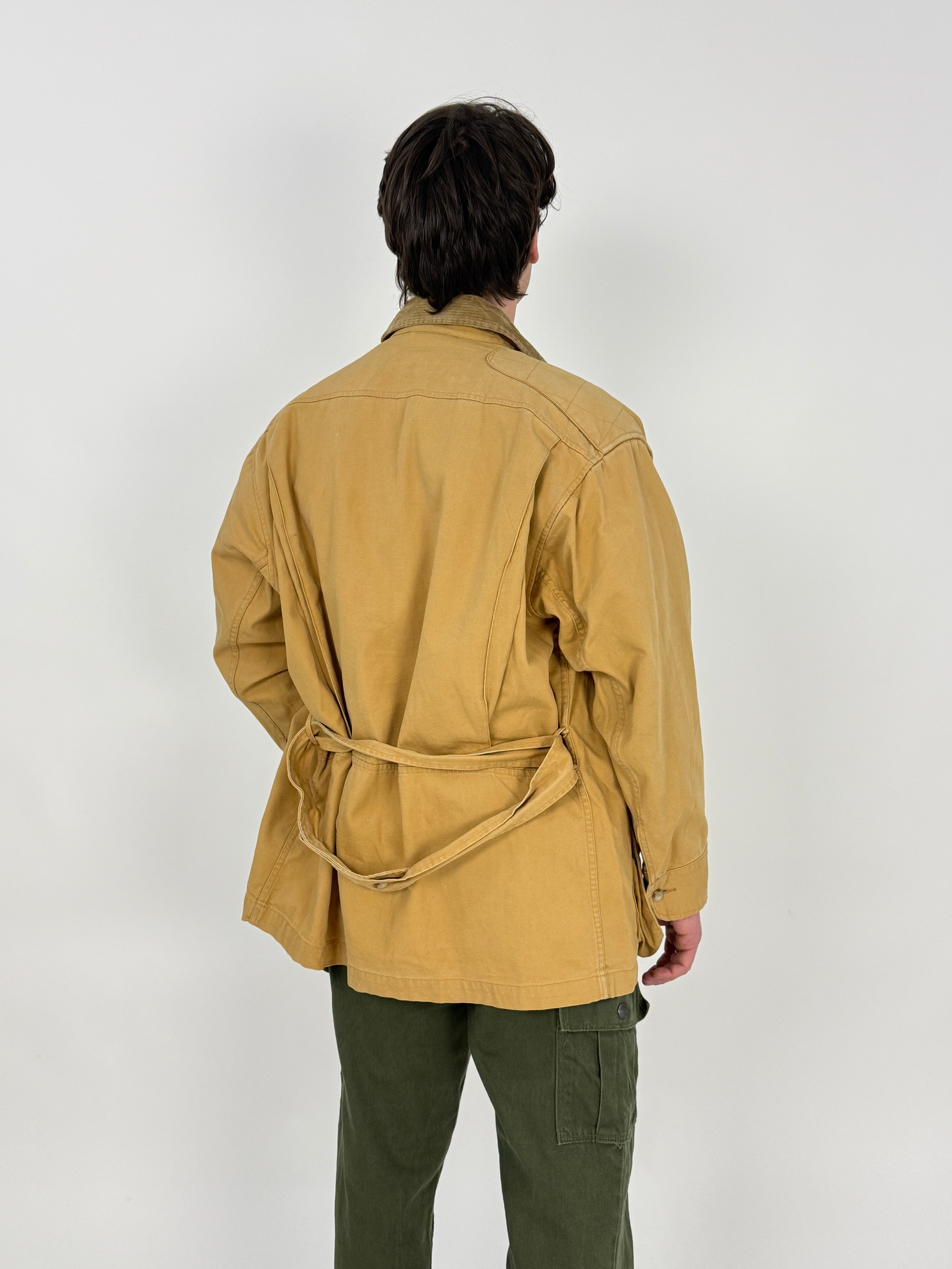 Giacca Hunting Vintage Ralph Lauren Canvas Senape