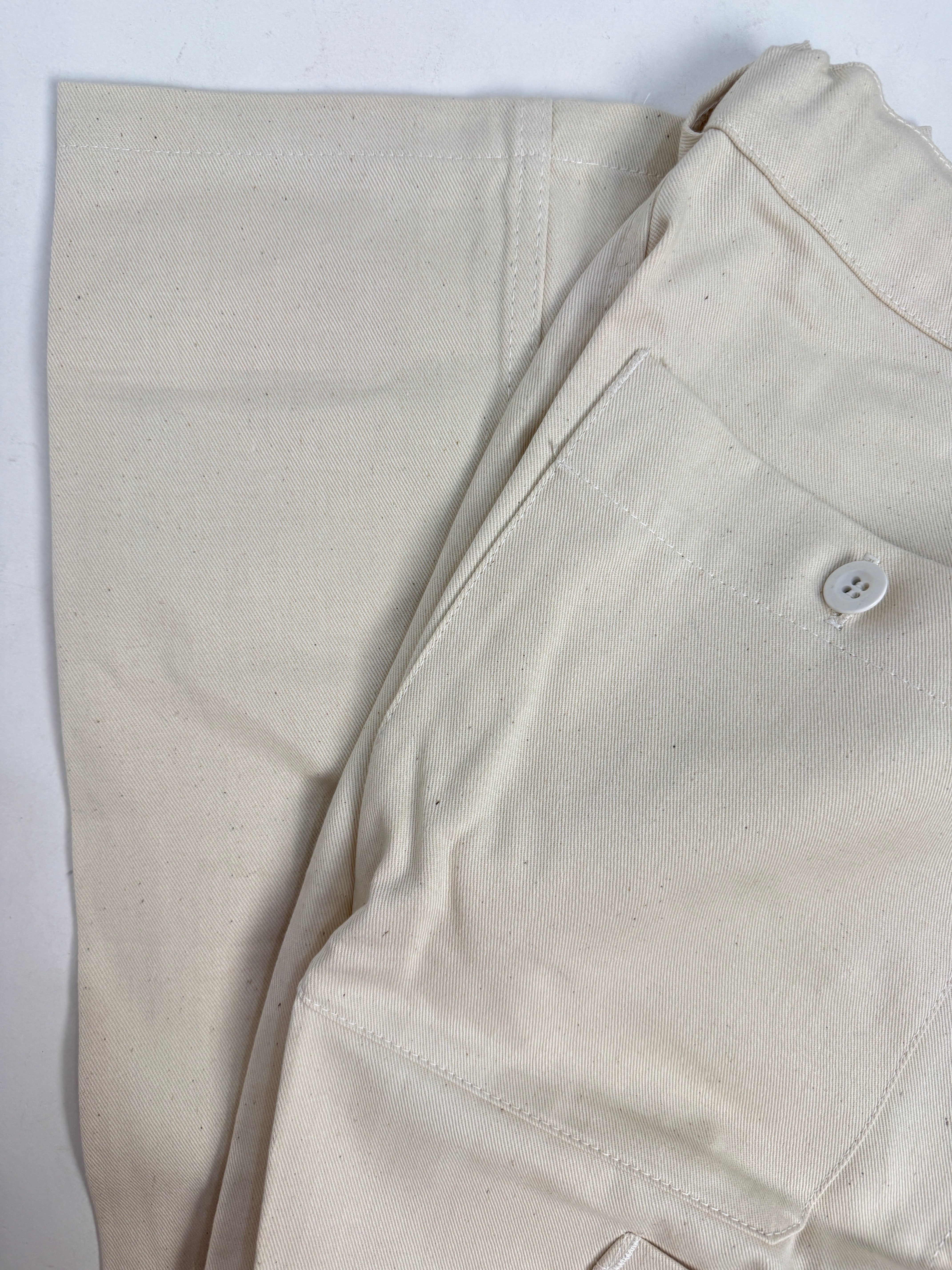 Pantaloni da Lavoro Deadstock Beige – Cargo Utility