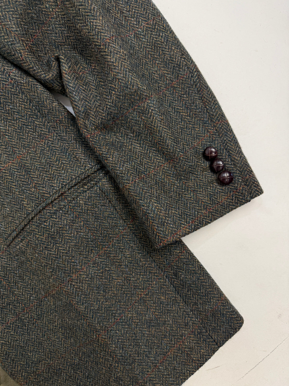 Giacca vintage Marks & Spencer indossata, vista frontale
