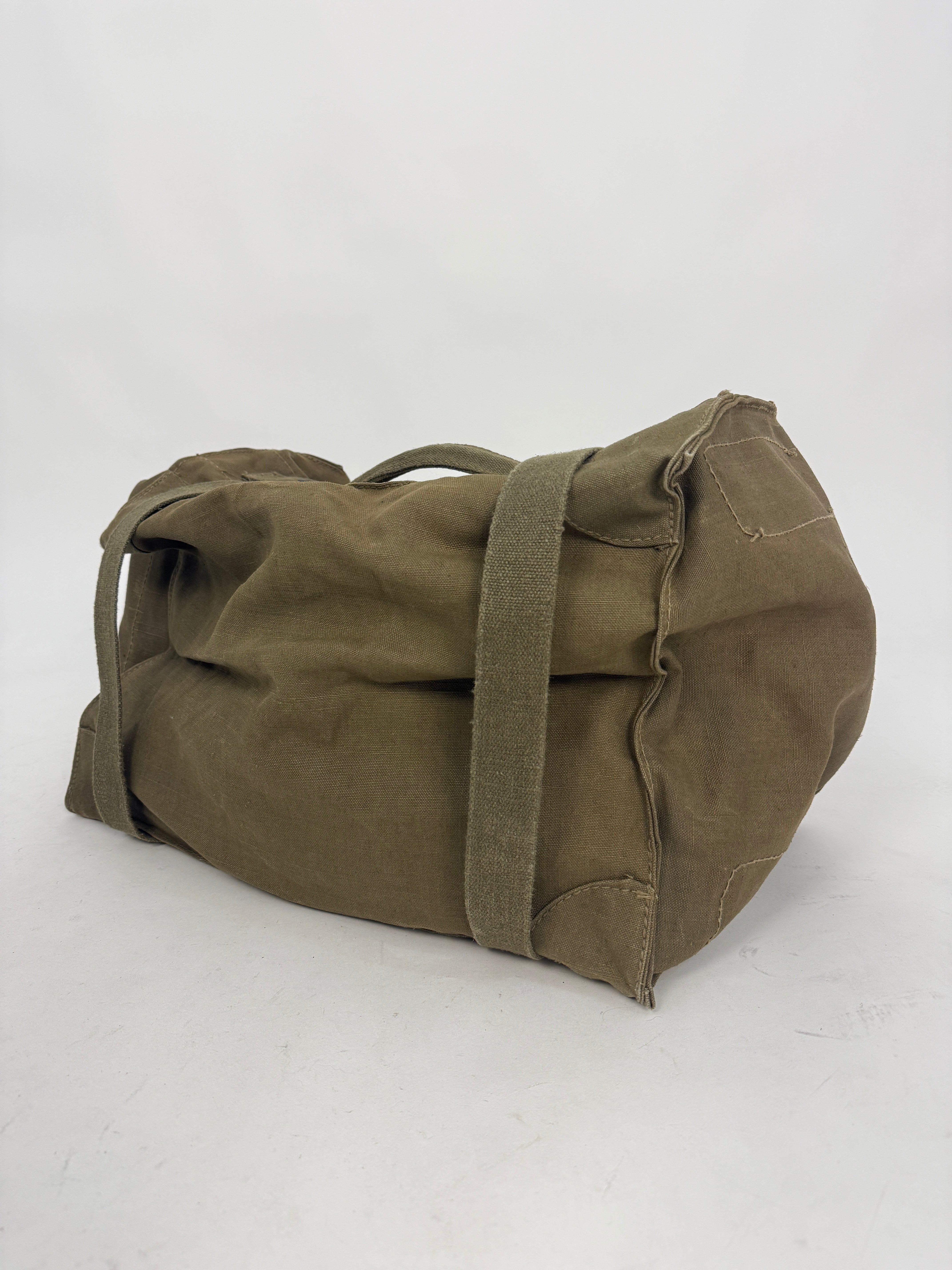 Borsone Militare Italiano in Canvas XL Verde Oliva Vintage - Originale da Campo