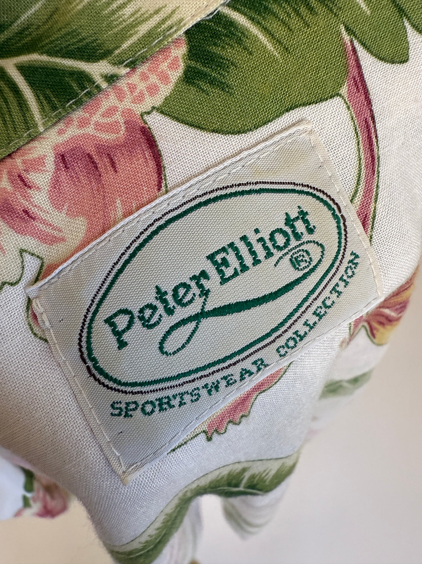 Camicia vintage fantasia tropicale