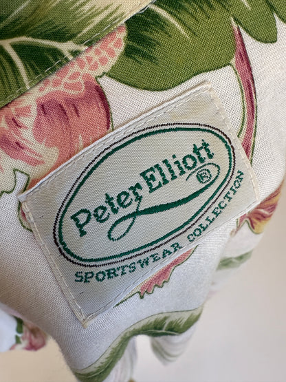 Camicia vintage fantasia tropicale