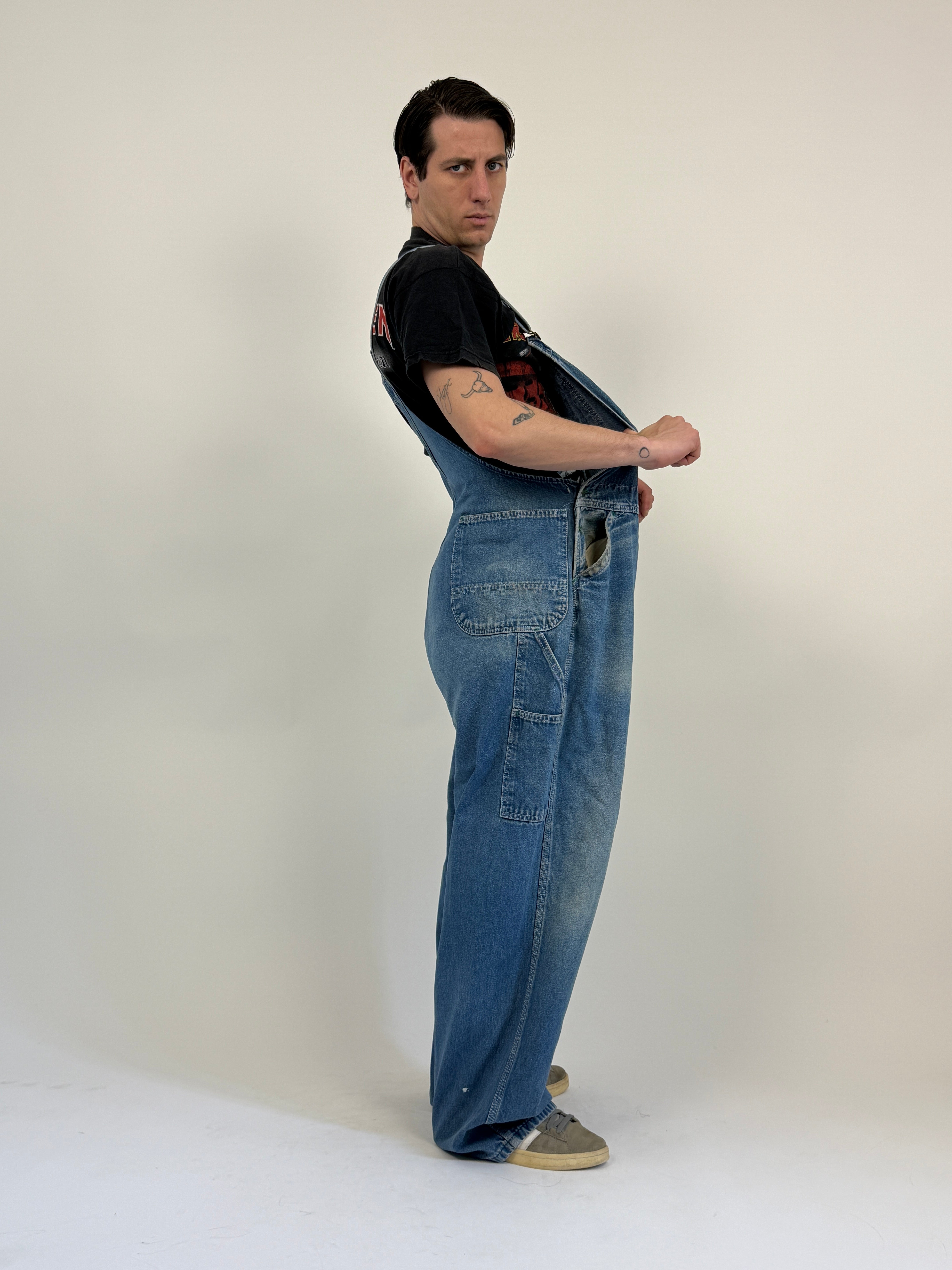 Salopette Liberty vintage in Denim