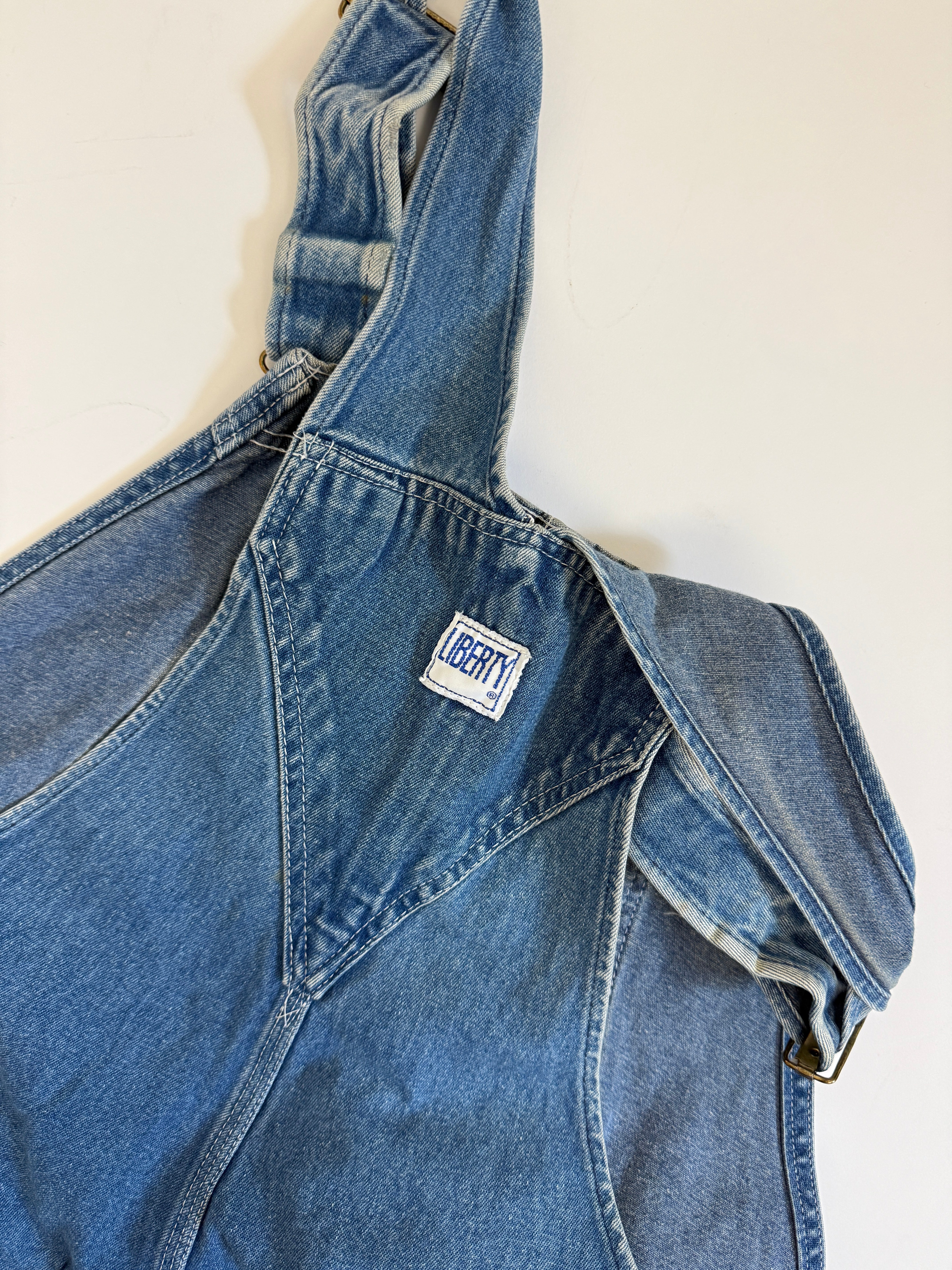 Salopette Liberty vintage in Denim