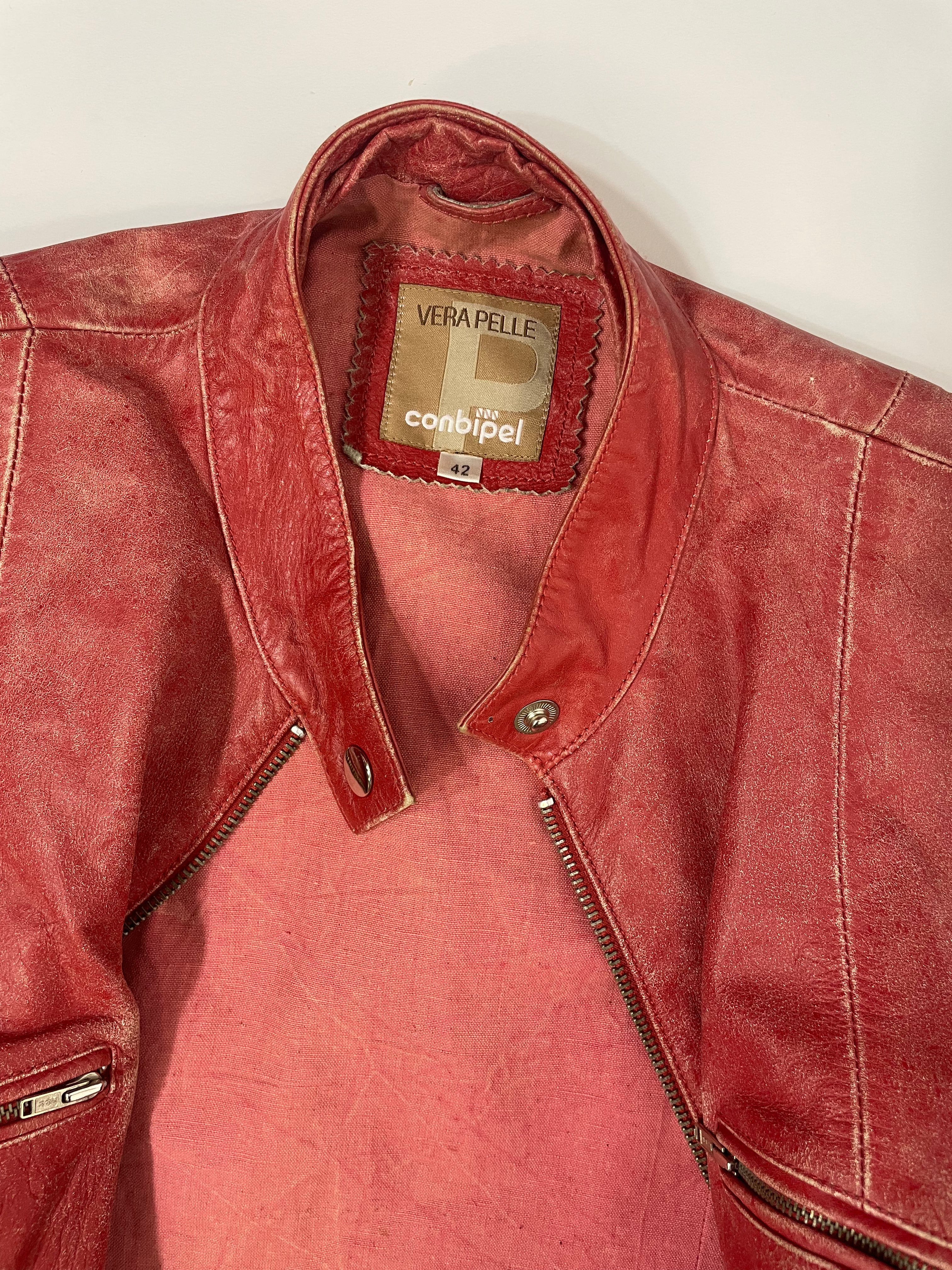 Leather Jacket Conbipel